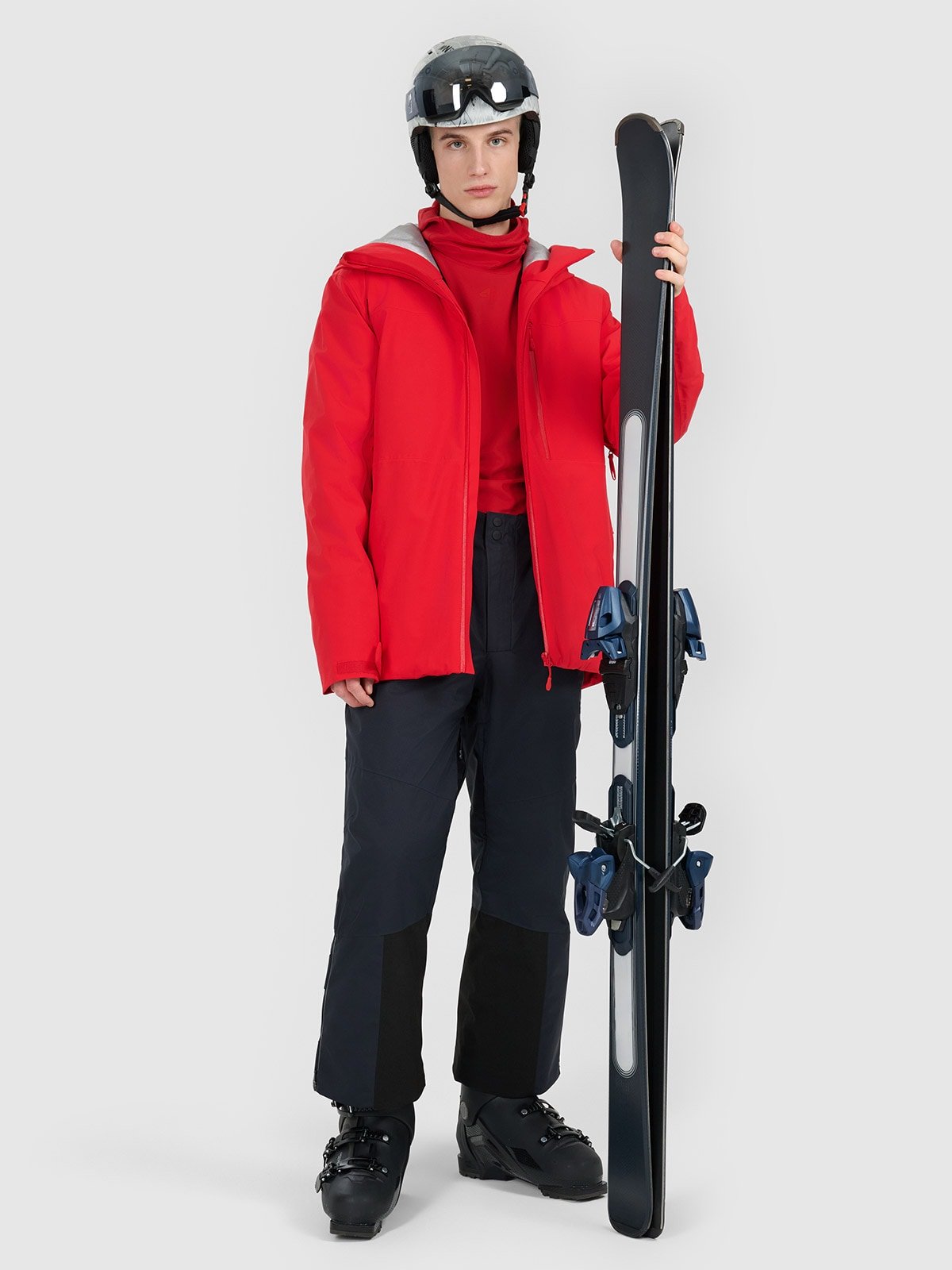 4F Kurtka narciarska membrana 15000 męska - czerwona XXL