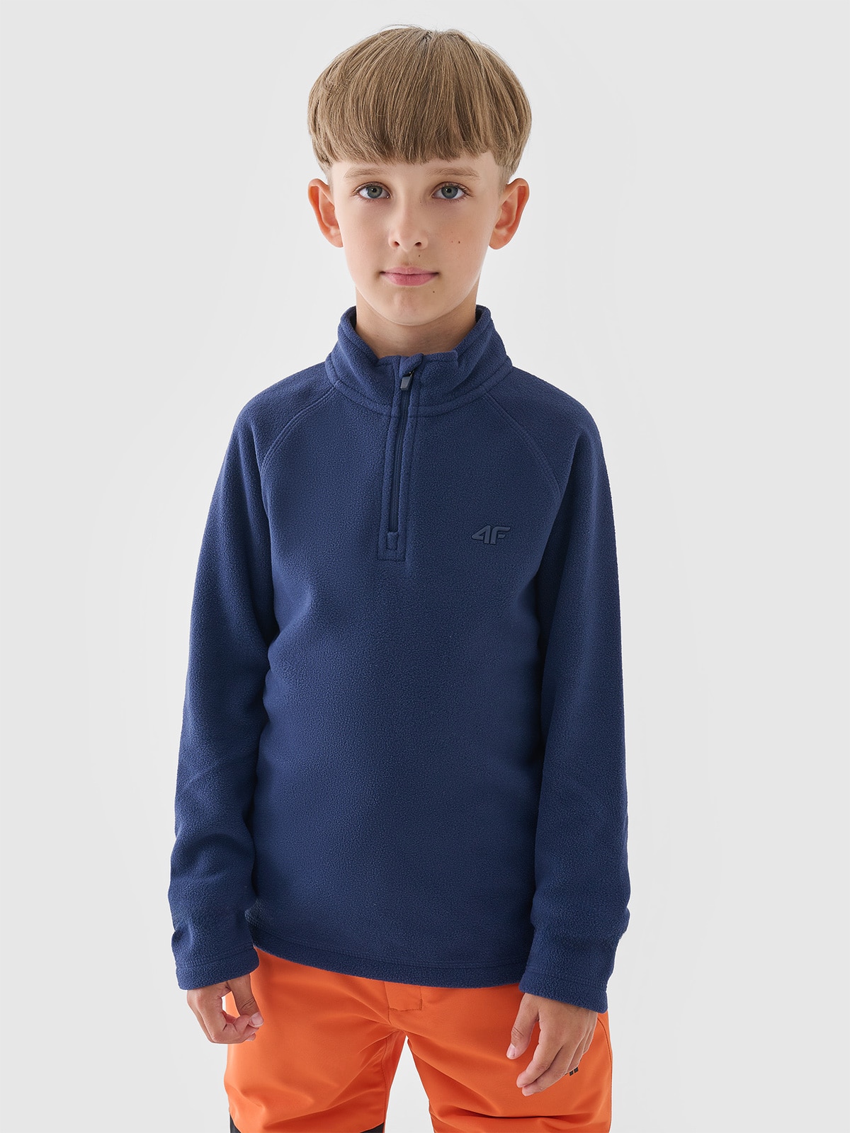 4F Bielizna termoaktywna bezszwowa komplet chłopięca - granatowa 140/146 (9-11 lat)