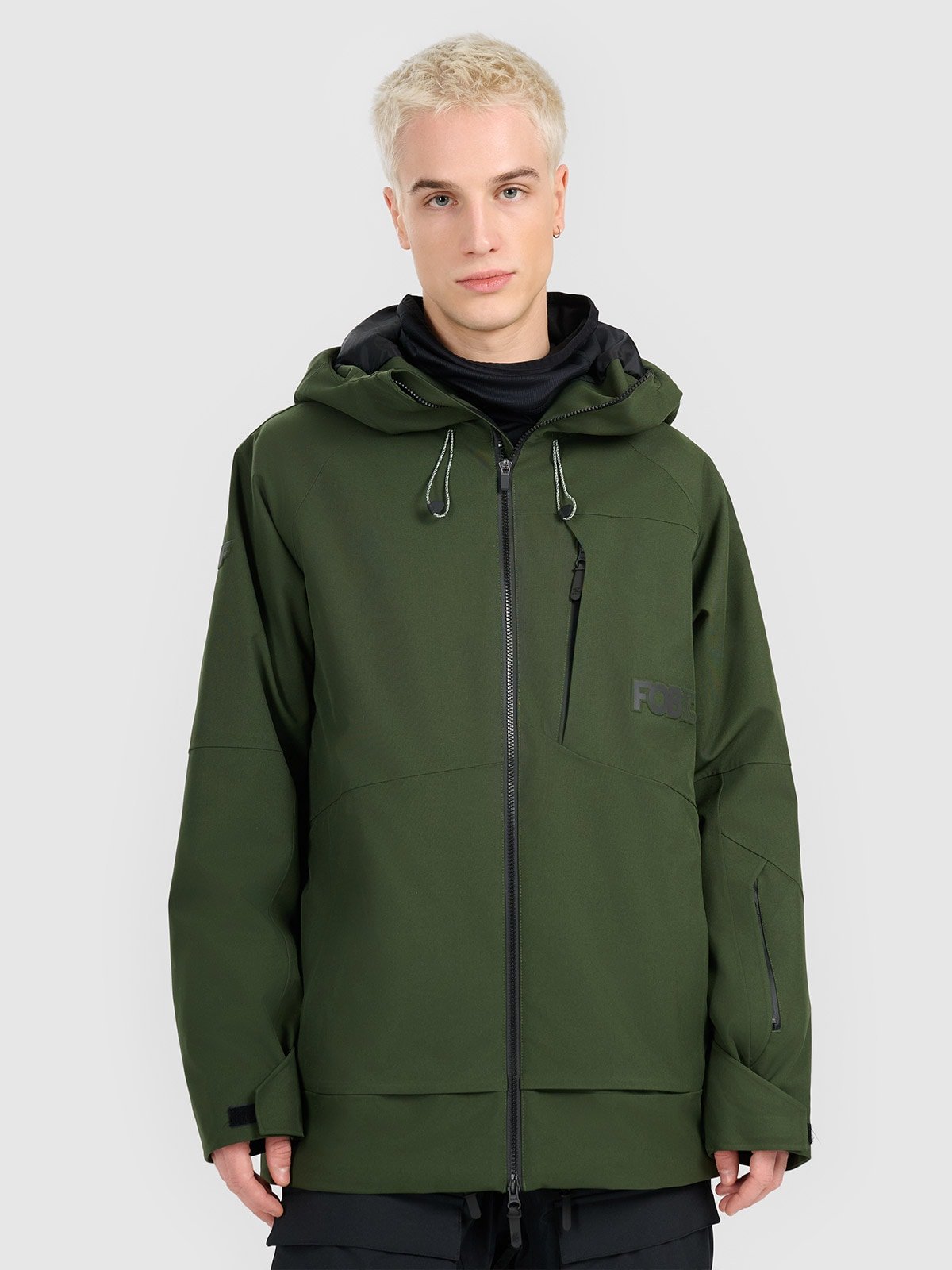 4F Kurtka snowboardowa membrana 15000 męska - khaki XL