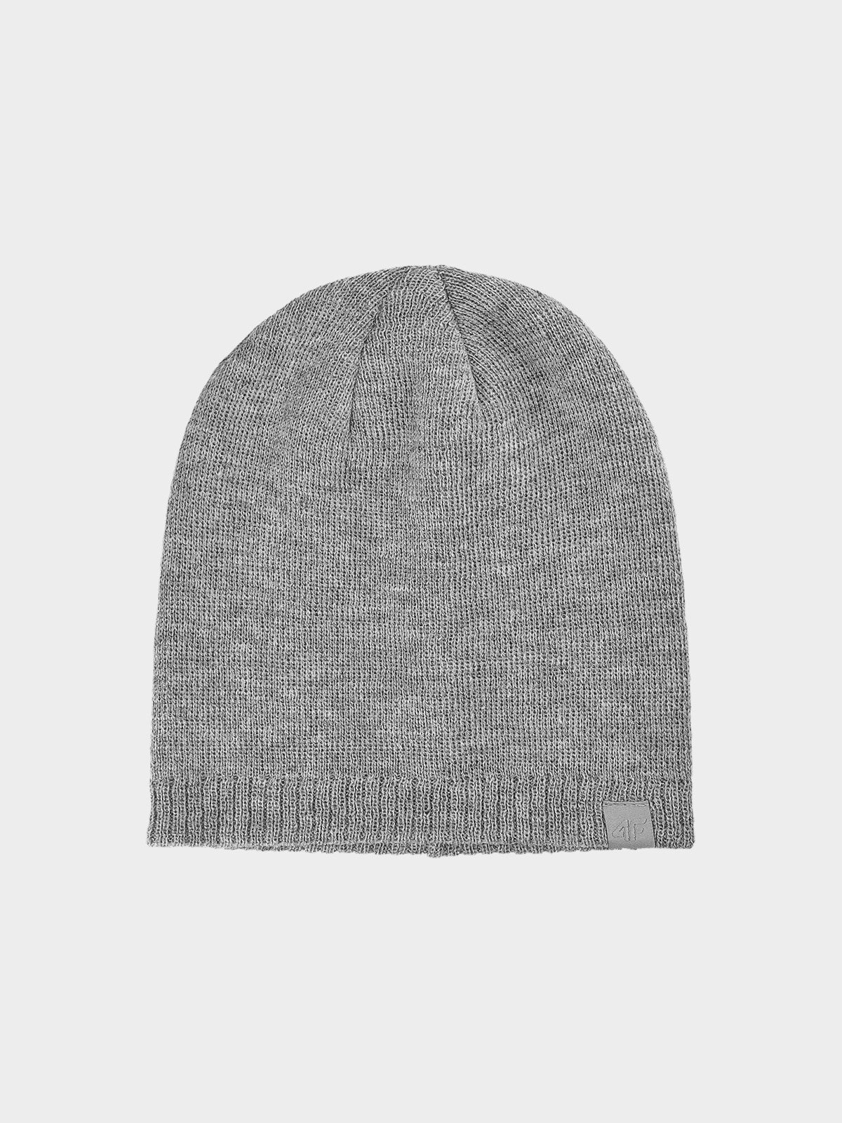 4F Czapka zimowa męska - szara Uniwersalny
