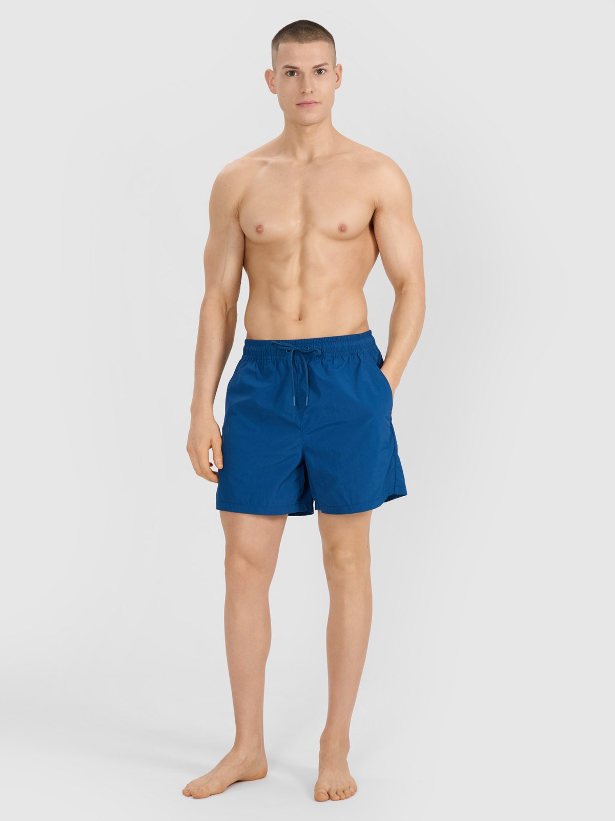 4F Spodenki plażowe boardshorty męskie - turkusowe XXL