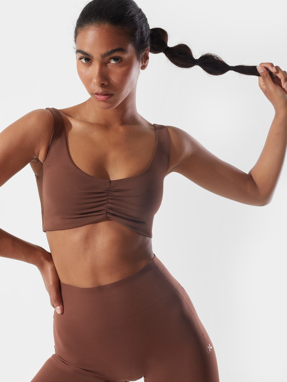 4F Top szybkoschący z materiałów z recyklingu damski 4F x Anna Lewandowska XL