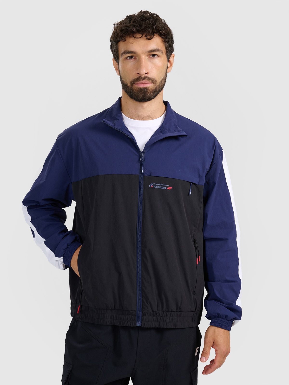 4F Kurtka przejściowa męska - czarna S