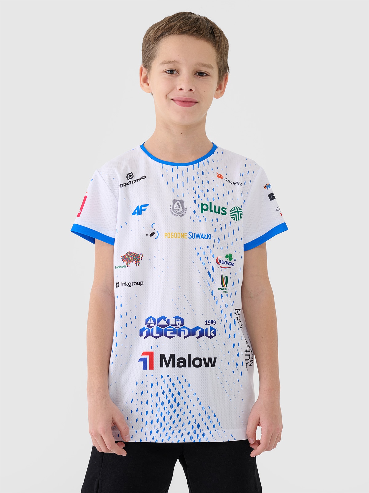 4F Koszulka meczowa replika domowa z sezonu 2024/2025 dziecięca 4F x Ślepsk Malow Suwałki - multikolor 98/104