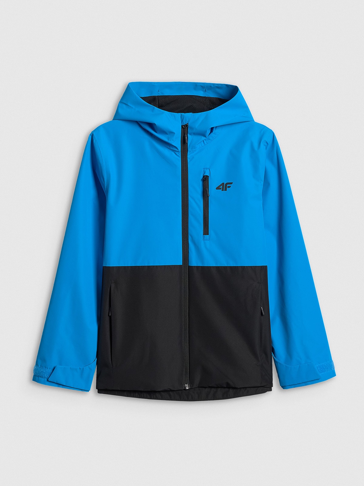 4F Kurtka membrana 5000 chłopięca - czarna 164 (13-14 lat)