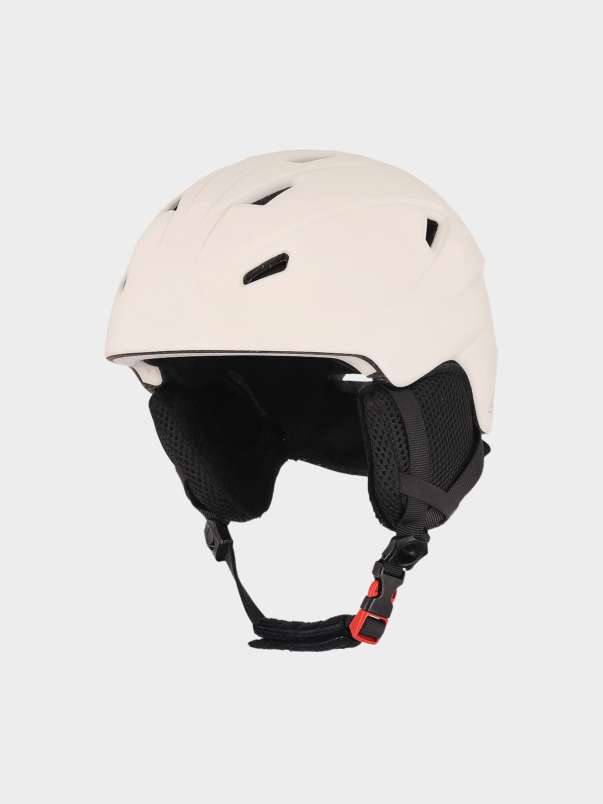 4F Kask narciarski uniseks - biały L/XL (58-61CM)