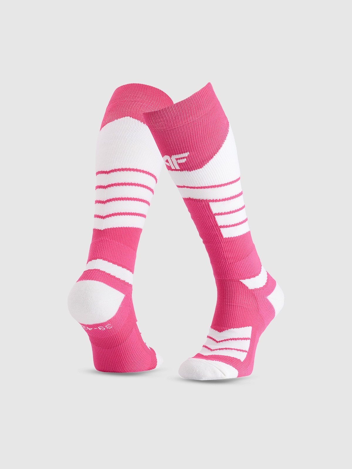 4F Skarpety narciarskie damskie - różowe 43-46