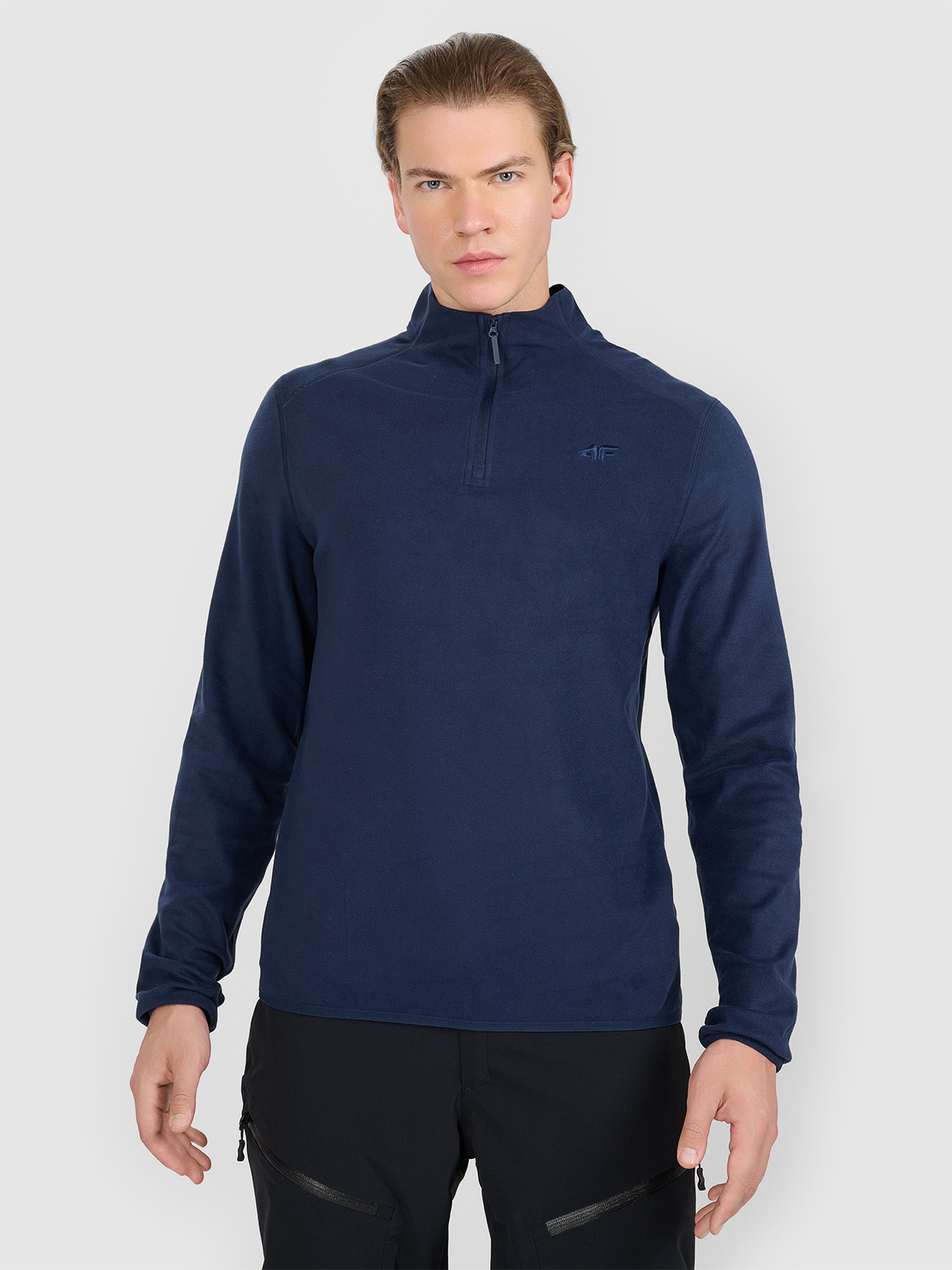 4F Bielizna termiczna polarowa (góra) męska - granatowa XXL