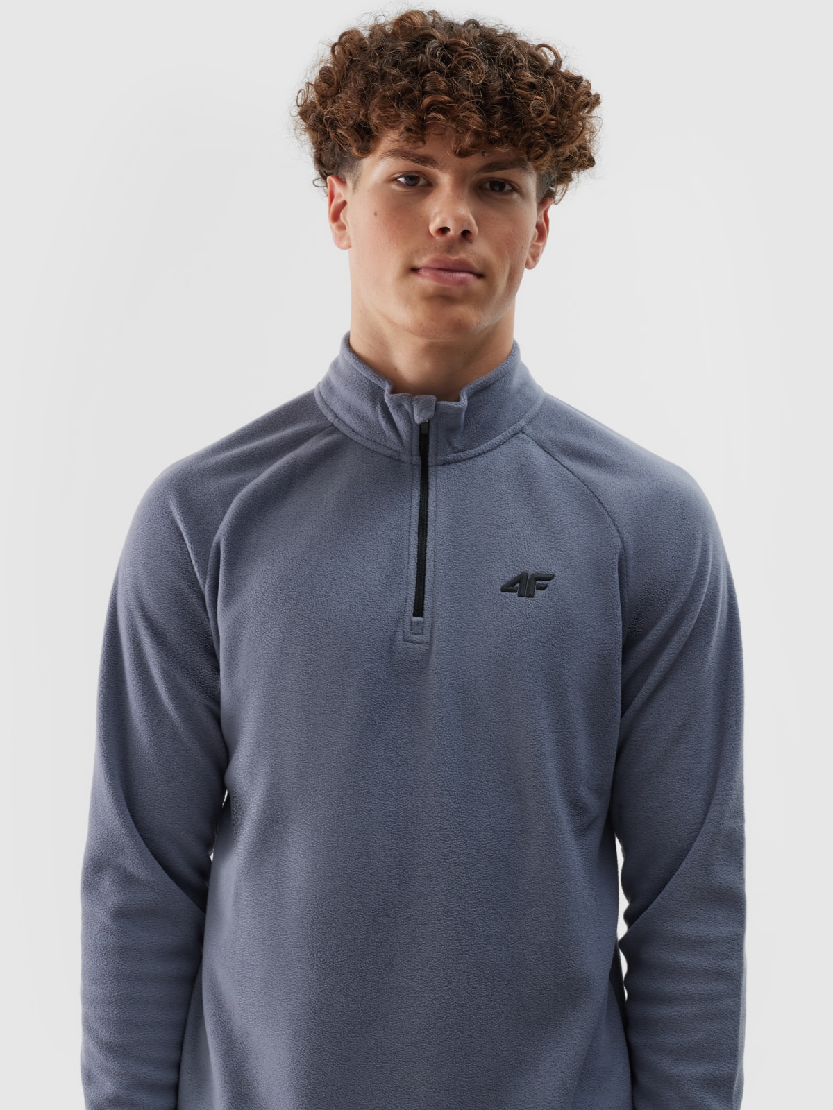 4F Bielizna termiczna polarowa (góra) męska - niebieska XXL