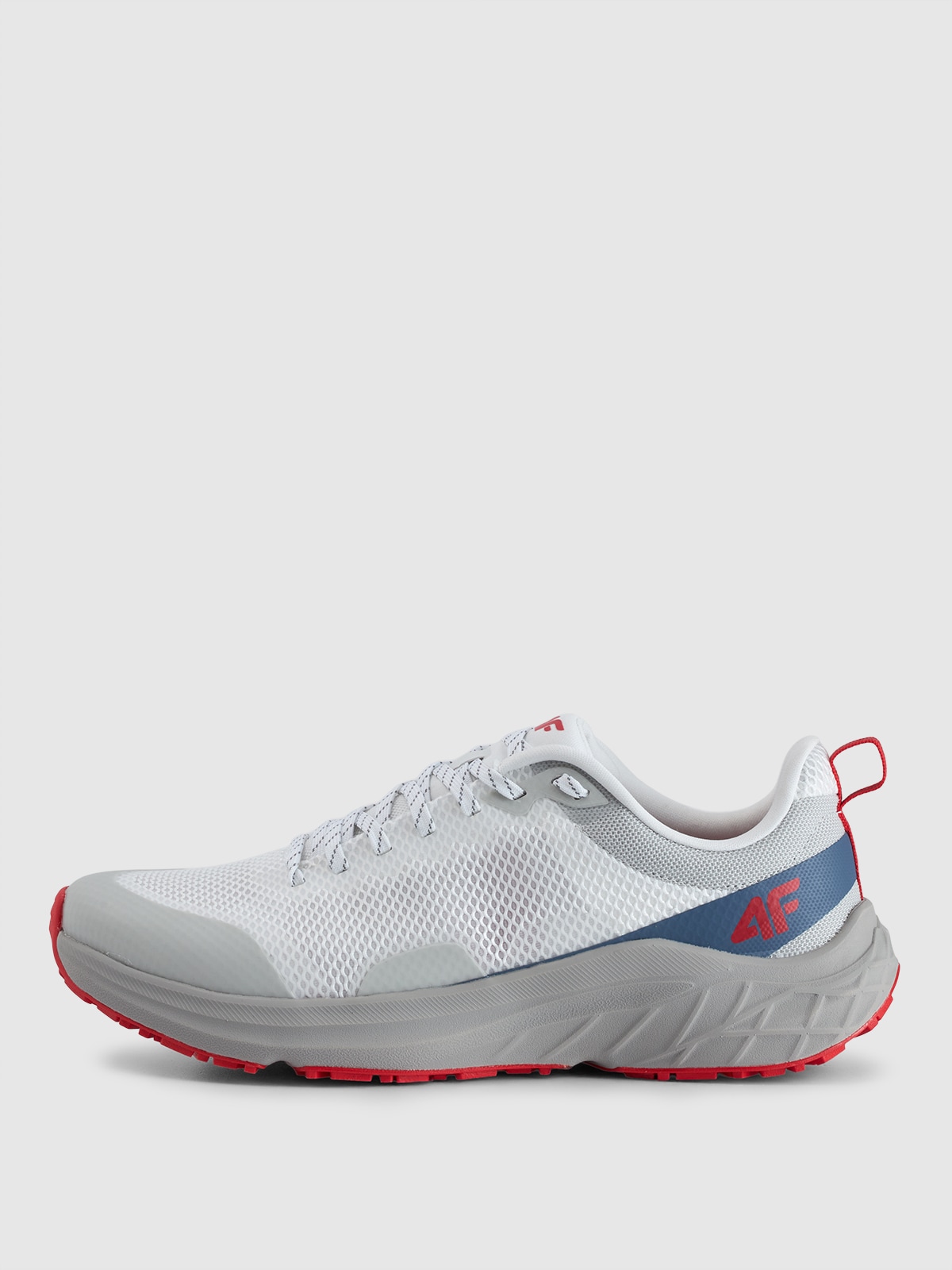 4F Niskie buty do biegania w terenie Original Trail męskie - szare 41