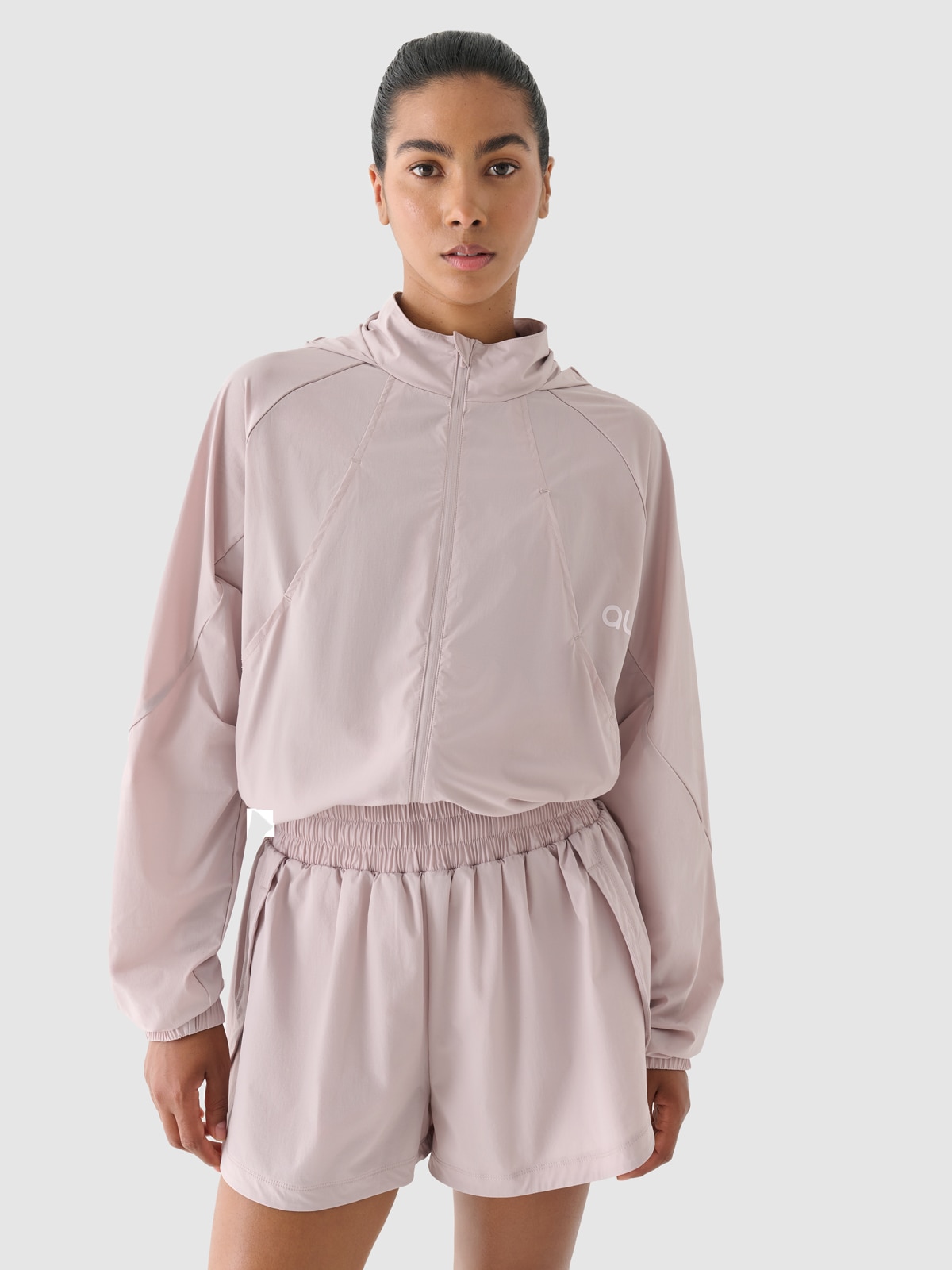 4F Kurtka treningowa damska 4F x Anna Lewandowska - beżowa XL