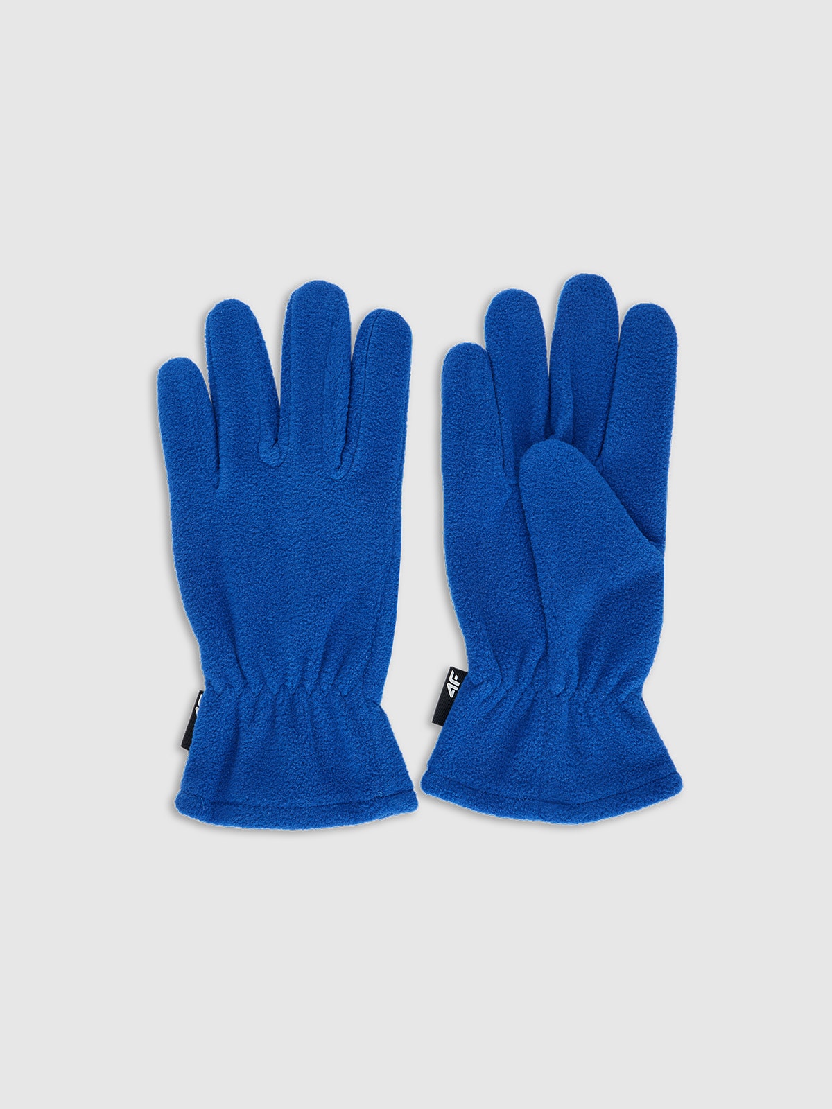 4F Rękawiczki polarowe dziecięce - niebieskie L/XL