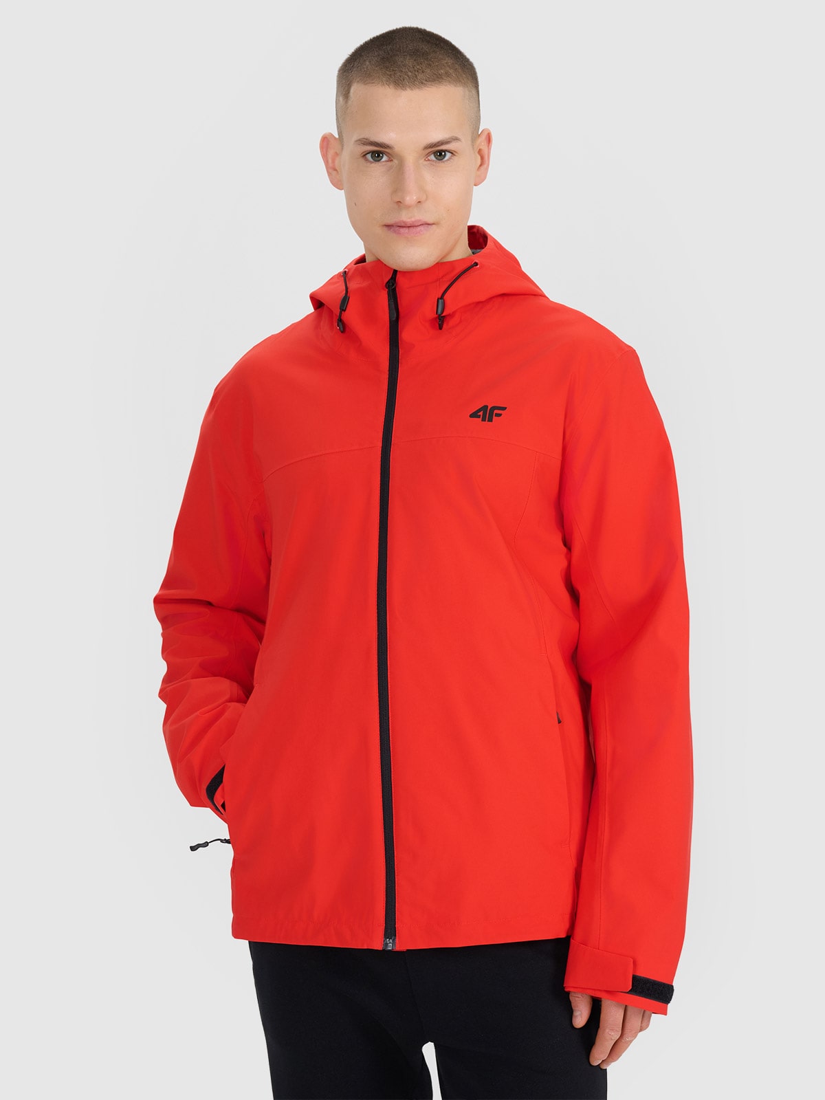 4F Kurtka przejściowa membrana 5000 męska - czerwona XL