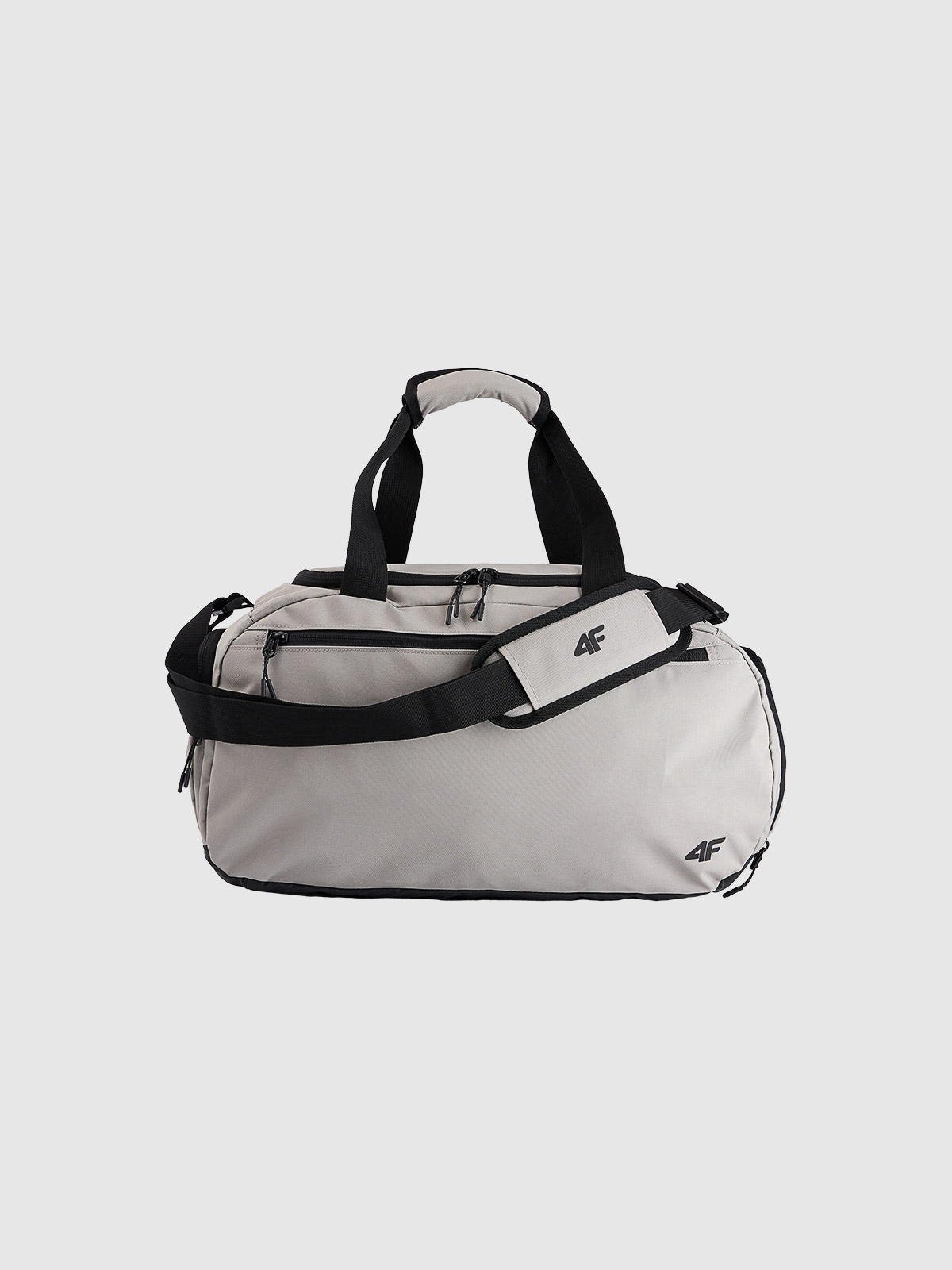 4F Torba sportowa (25 L) z kieszenią na obuwie - szara Uniwersalny