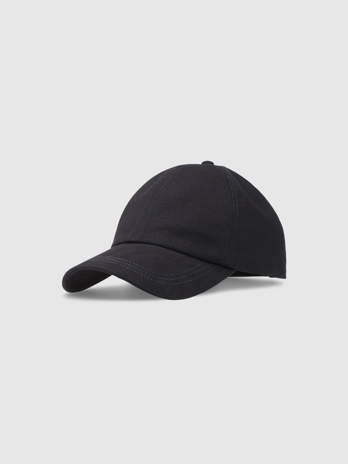 4F Czapka z daszkiem strapback uniseks - szara S/M