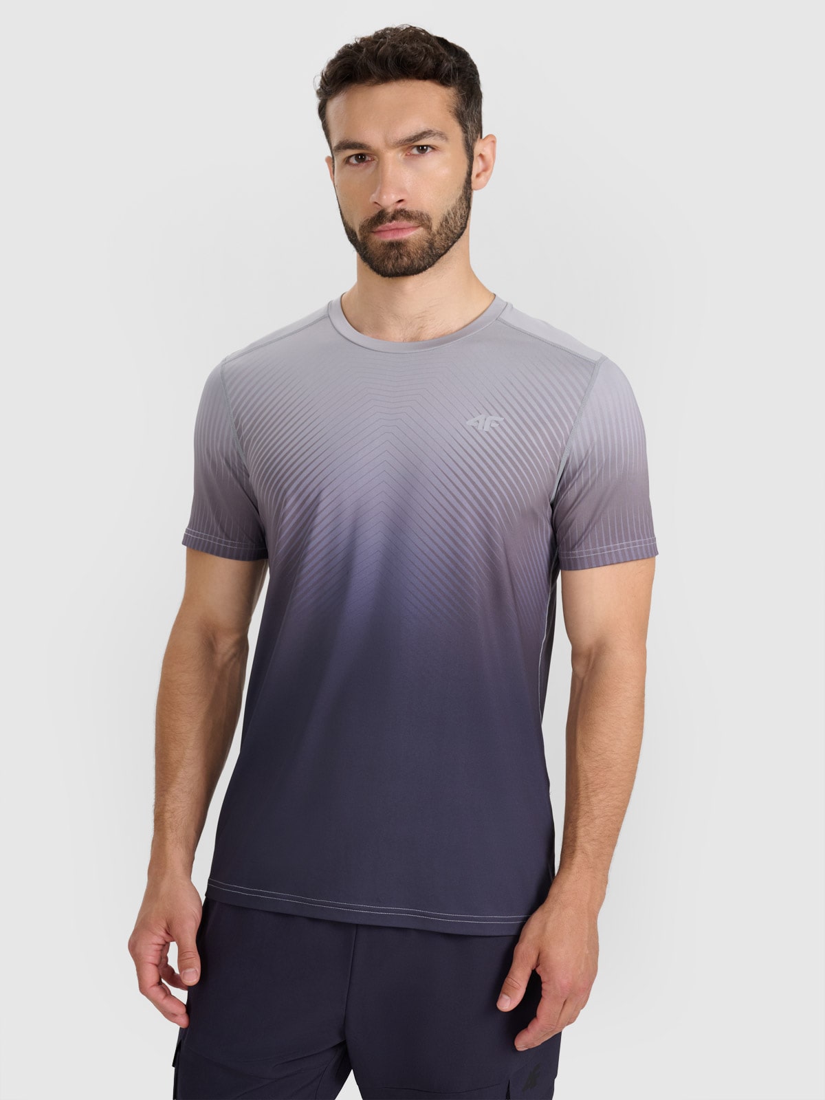 4F Koszulka treningowa szybkoschnąca męska - czarna S