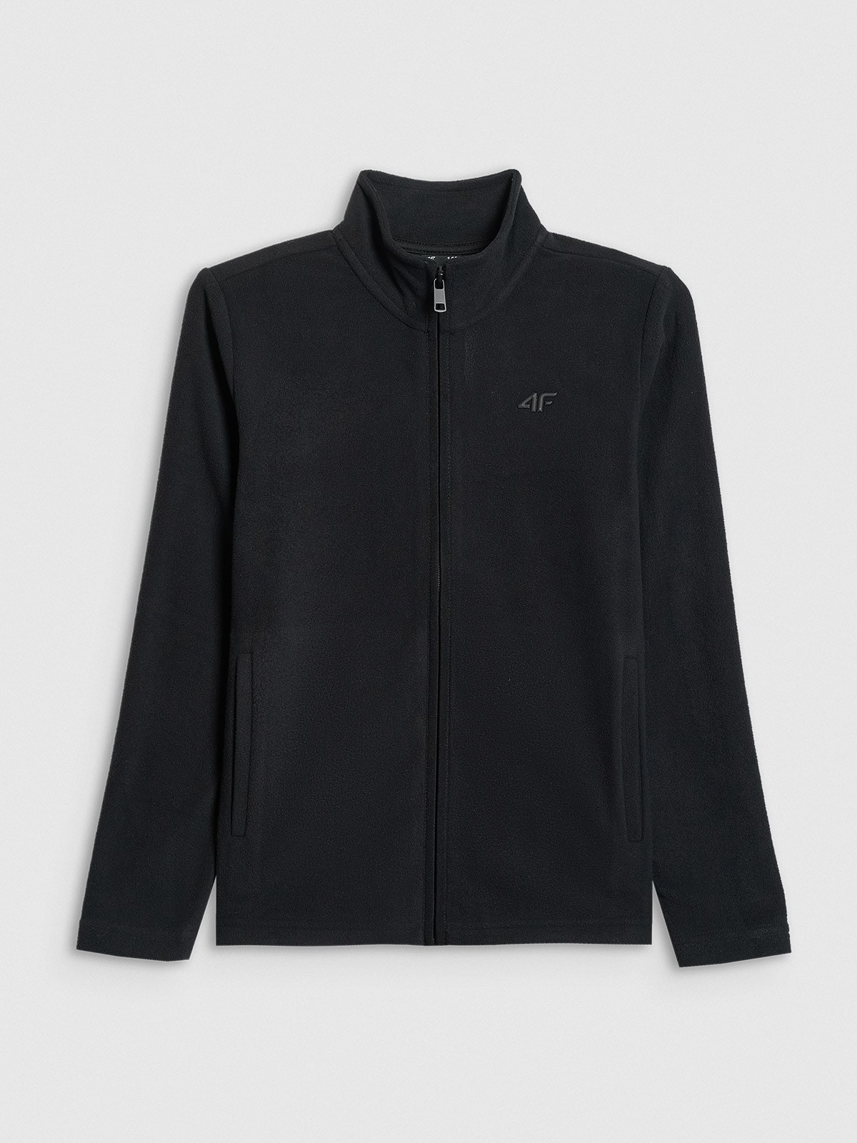 4F Polar regular bez kaptura chłopięcy - czarny 152 (11-12 lat)