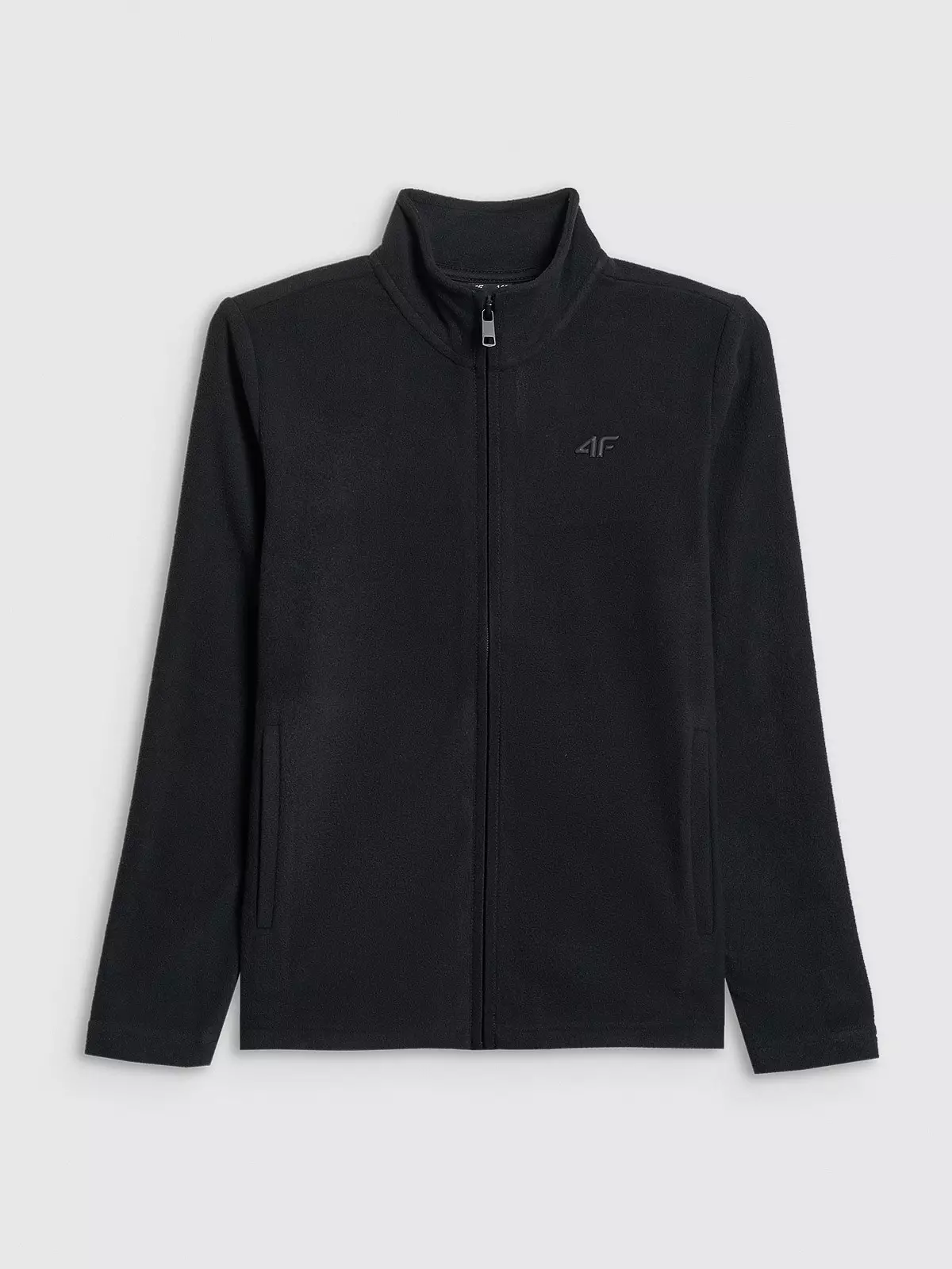 4F Polar regular bez kaptura chłopięcy - czarny 152 (11-12 lat)