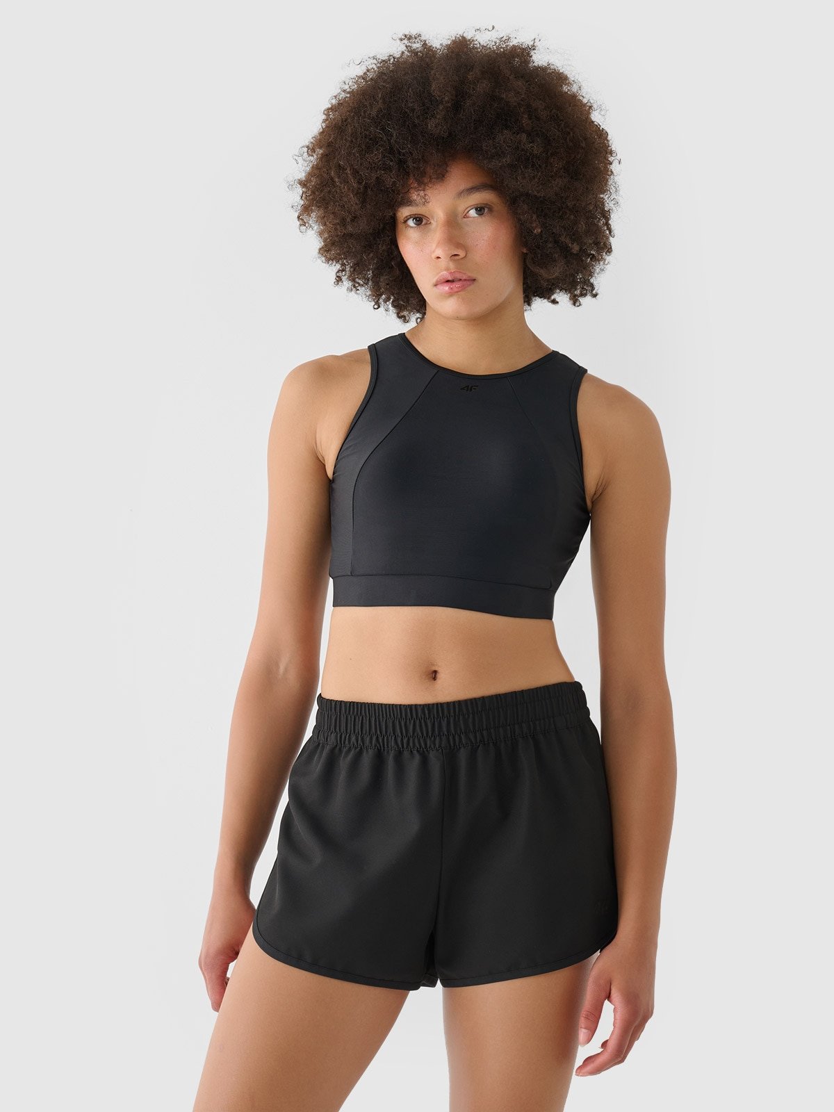 4F Spodenki plażowe damskie - czarne M