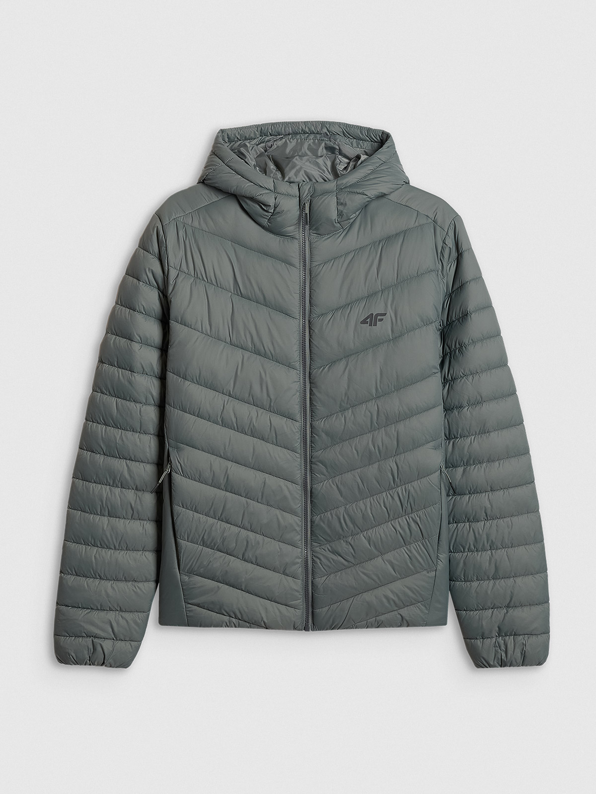 4F Kurtka z wypełnieniem syntetycznym męska - zielona L