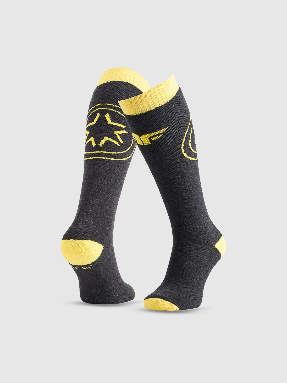 4F Skarpety narciarskie chłopięce - szare 32-34