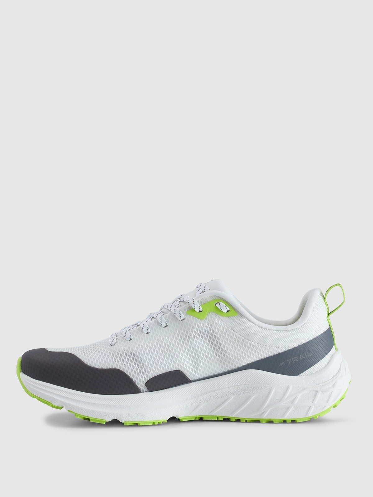 4F Niskie buty do biegania w terenie Original Trail męskie - białe 40