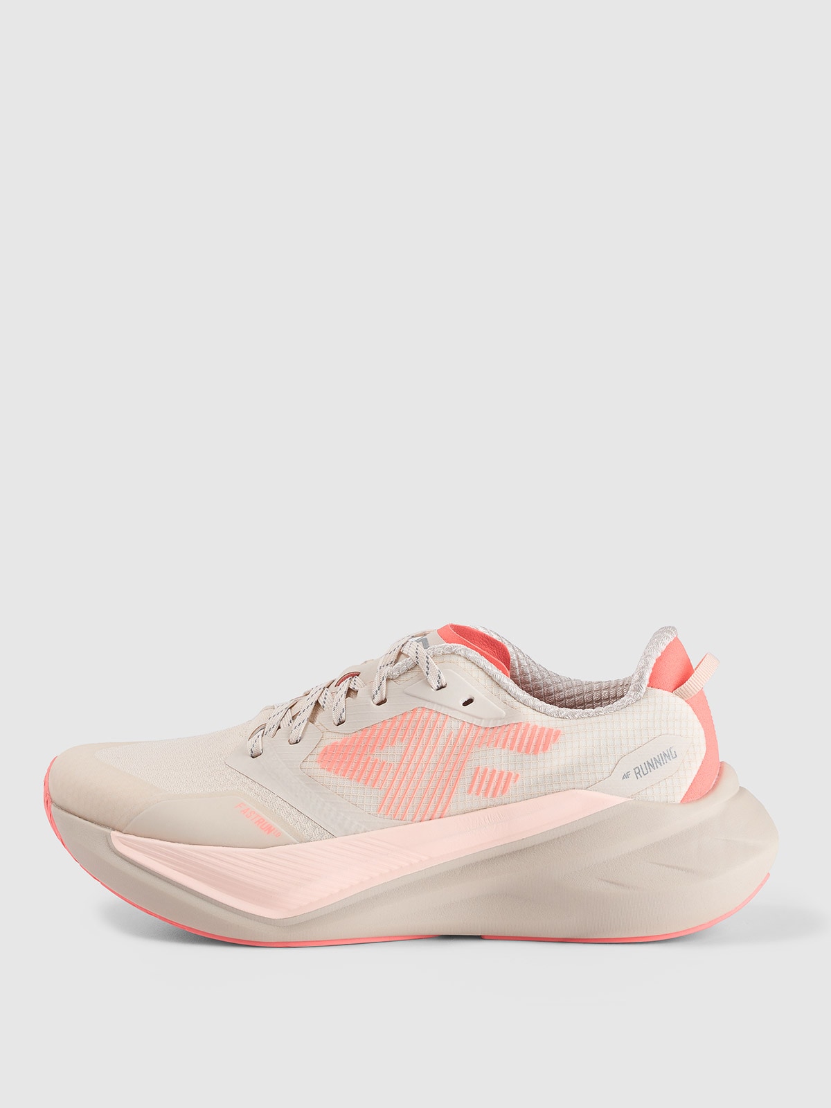 4F Niskie buty do biegania Fast Run 1.0 damskie - beżowe 36