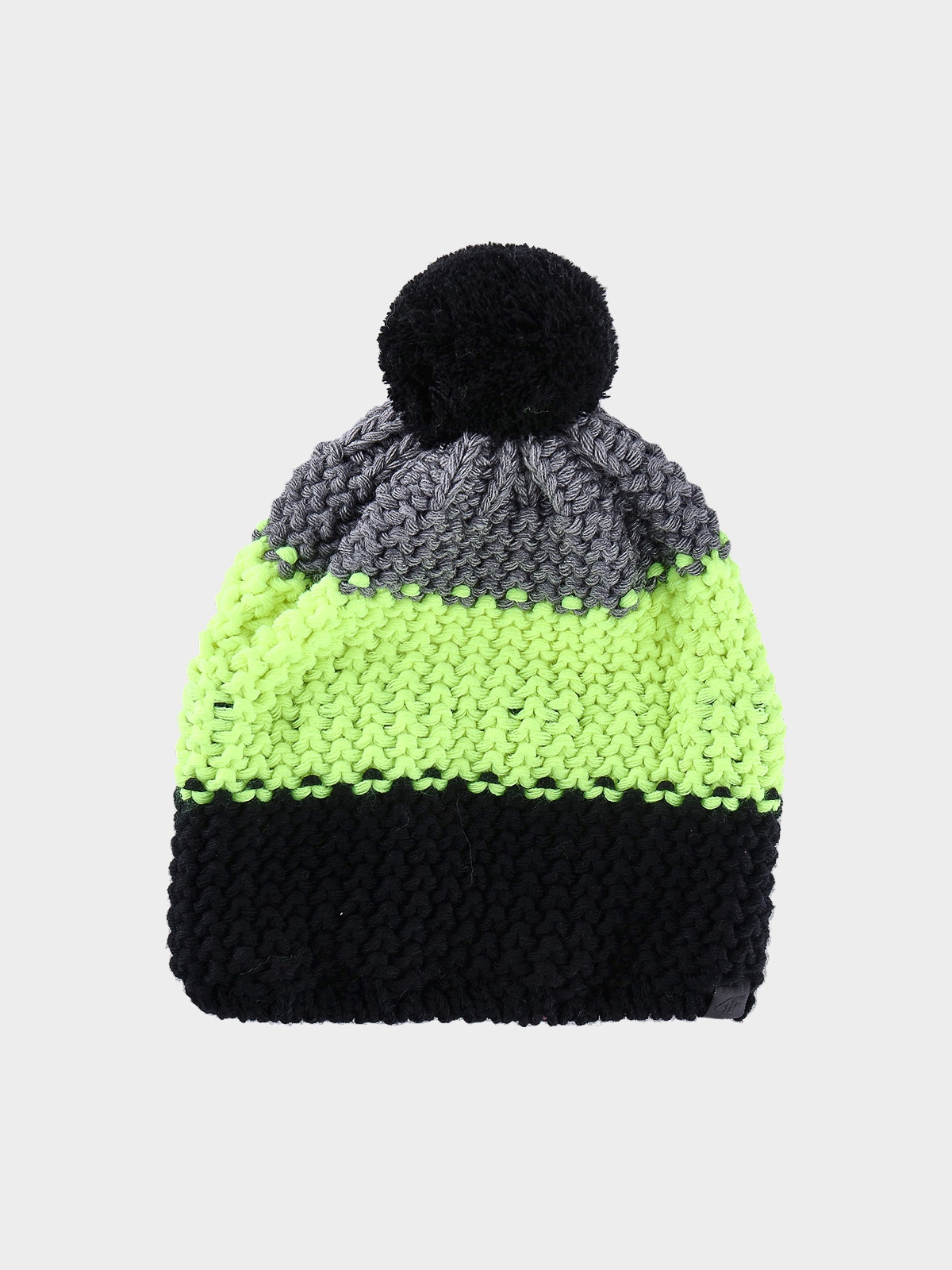 4F Czapka zimowa chłopięca - żółta Uniwersalny