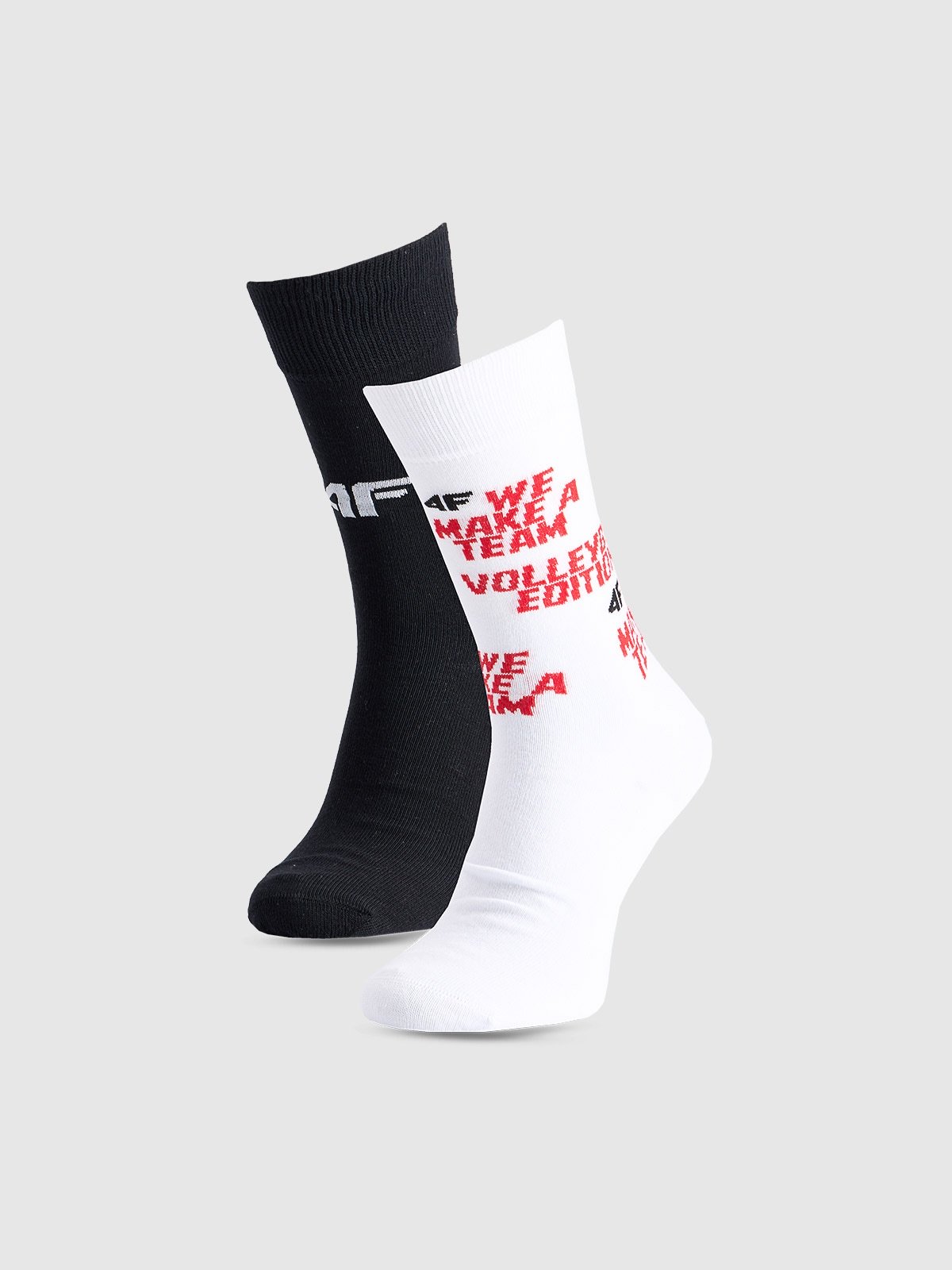 4F Skarpety casual za kostkę (2-pack) uniseks - multikolor 39-42