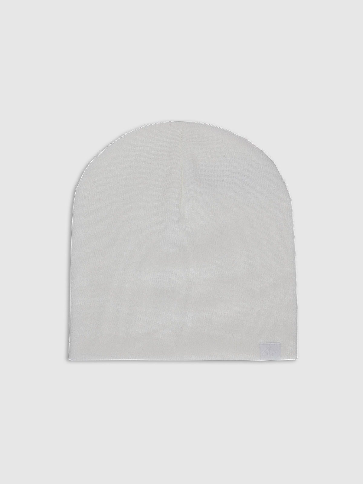 4F Czapka zimowa dziecięca - biała Uniwersalny