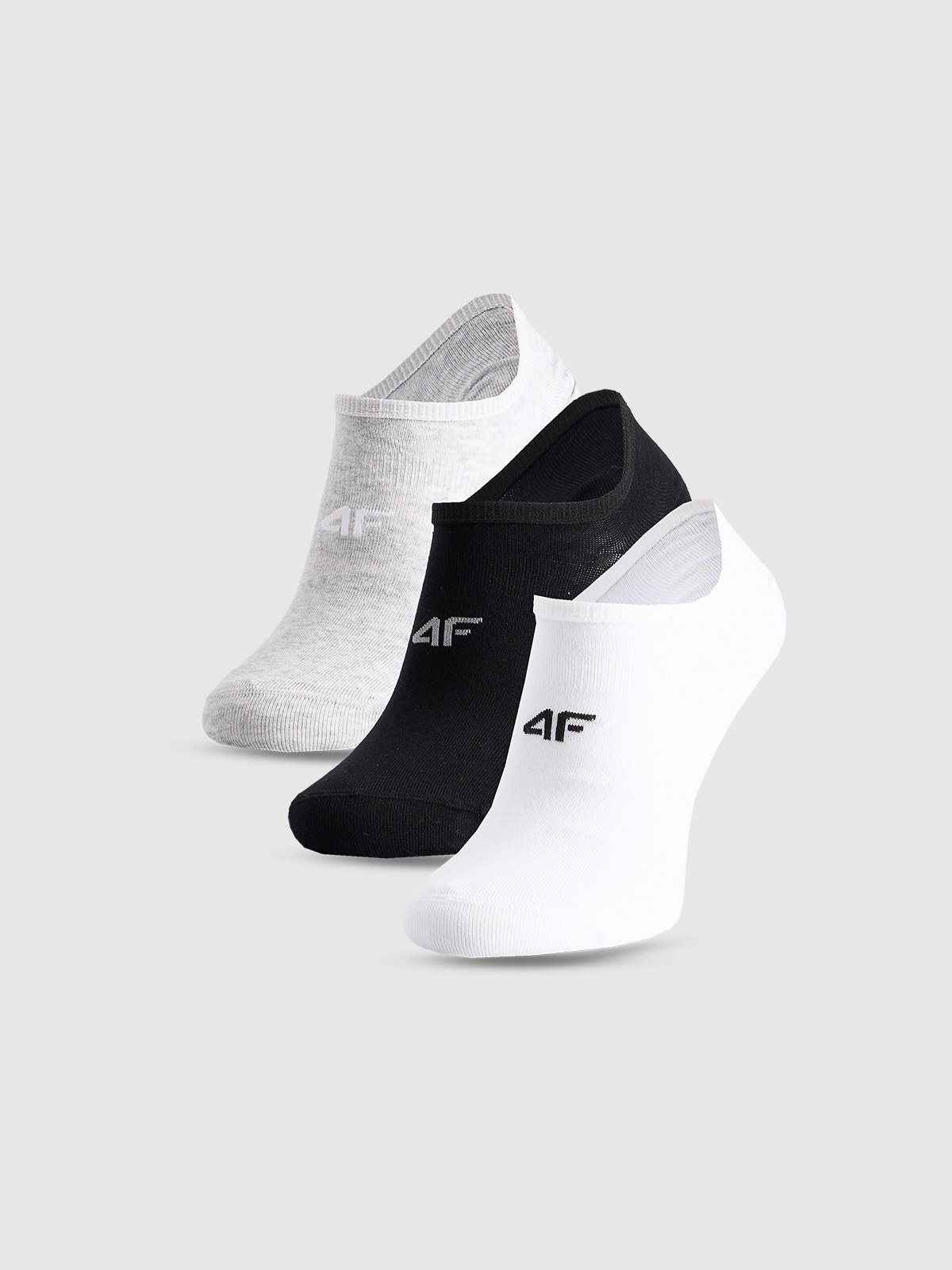 4F Skarpetki casual stopki (3-pack) męskie - multikolor 43-46