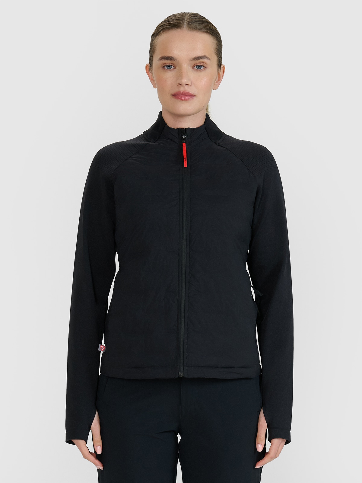 4F Kurtka trekkingowa z wypełnieniem Primaloft ThermoPlume damska - czarna XL