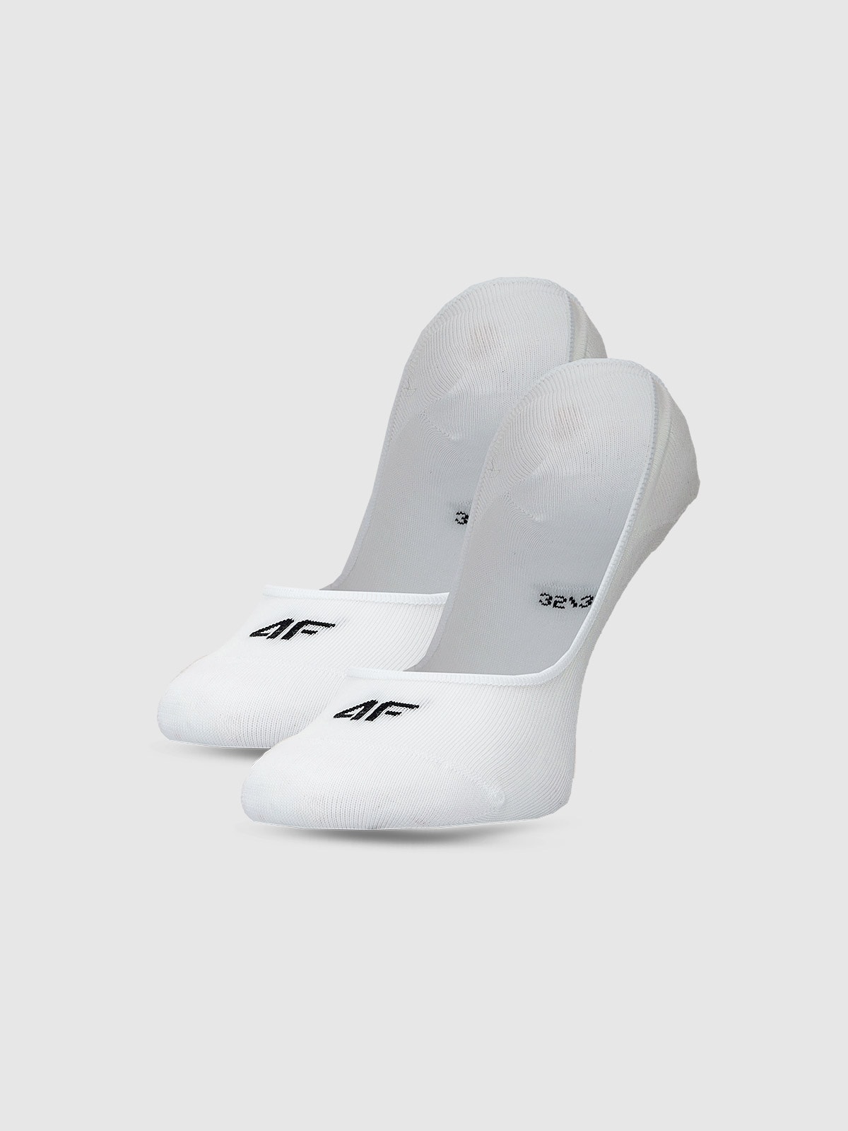 4F Skarpetki casual niewidoczne (2-pack) damskie - biały 35-38