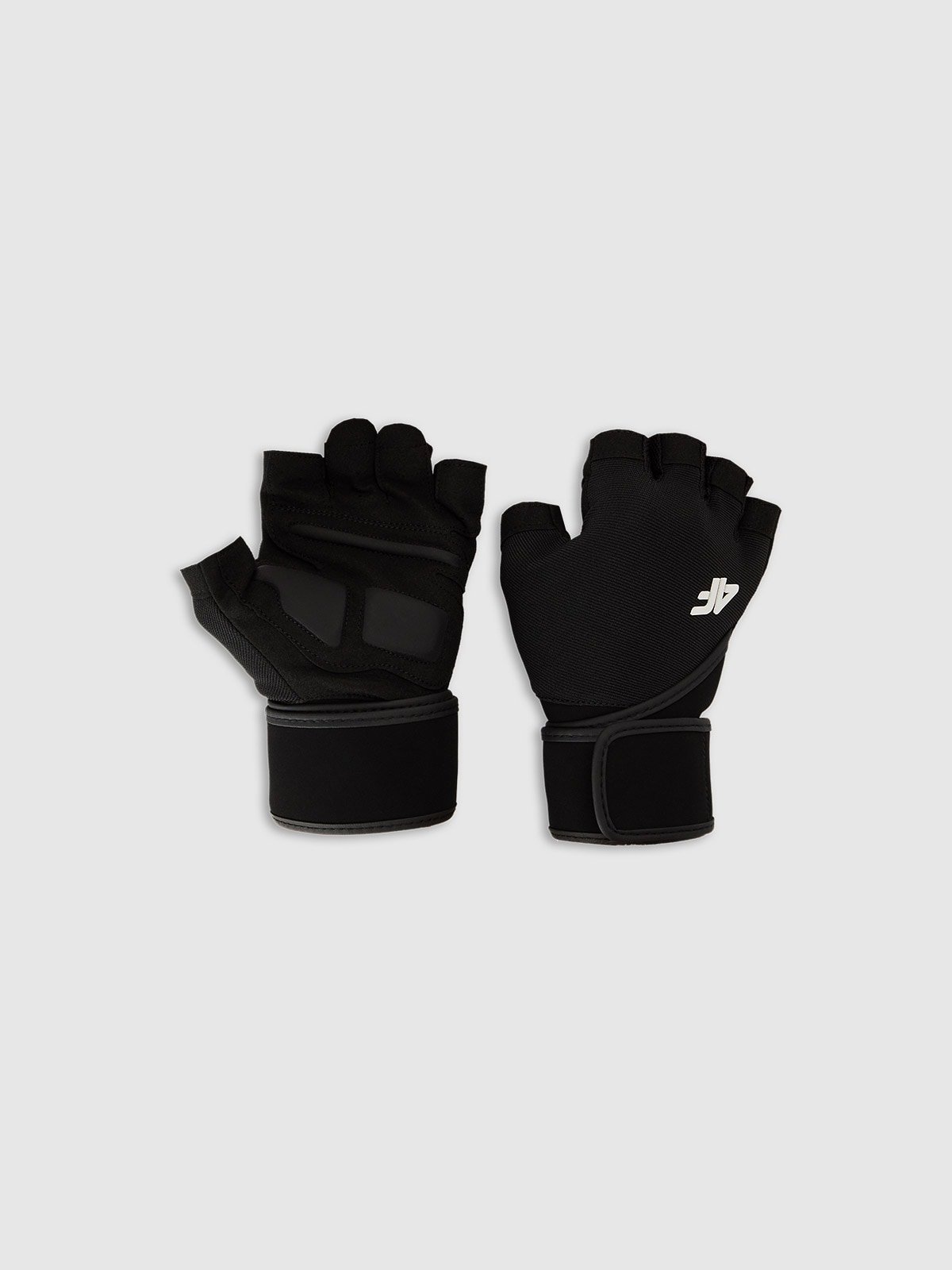 4F Rękawiczki treningowe uniseks - czarne L