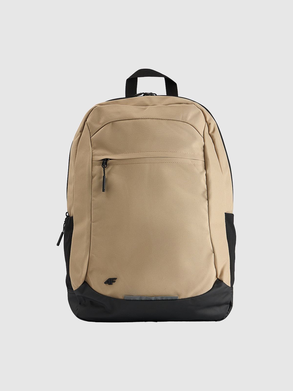 4F Plecak miejski (20 L) z zapinaną kieszenią na laptop - beżowy Uniwersalny