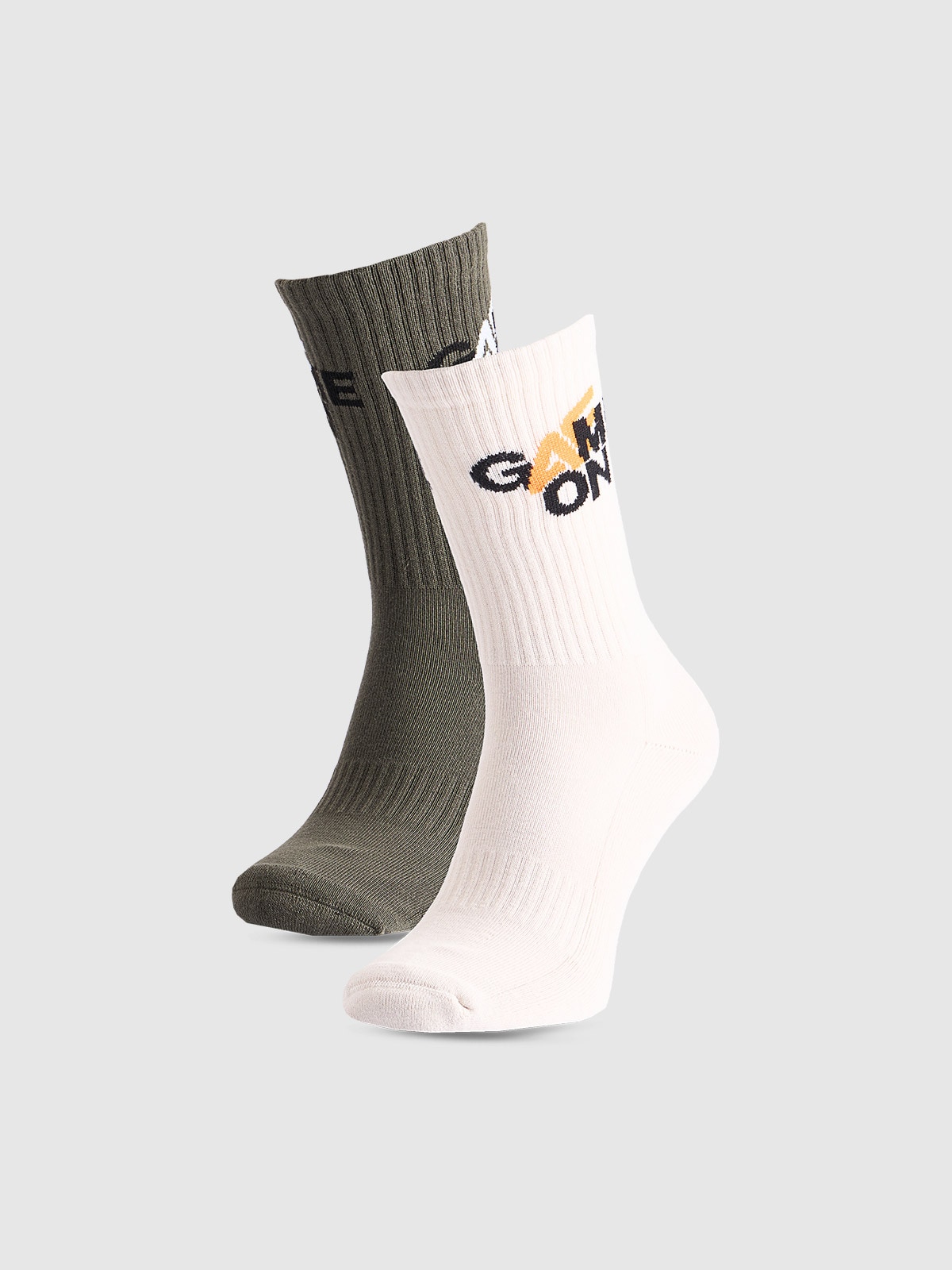 4F Skarpety casual za kostkę (2-pack) męskie - multikolor 43-46