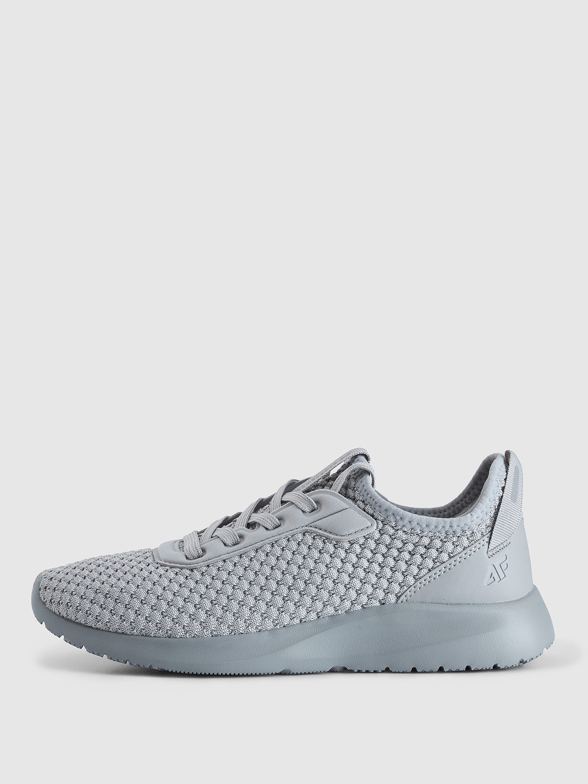 4F Buty sportowe z przewiewną cholewką dziecięce - szare 37