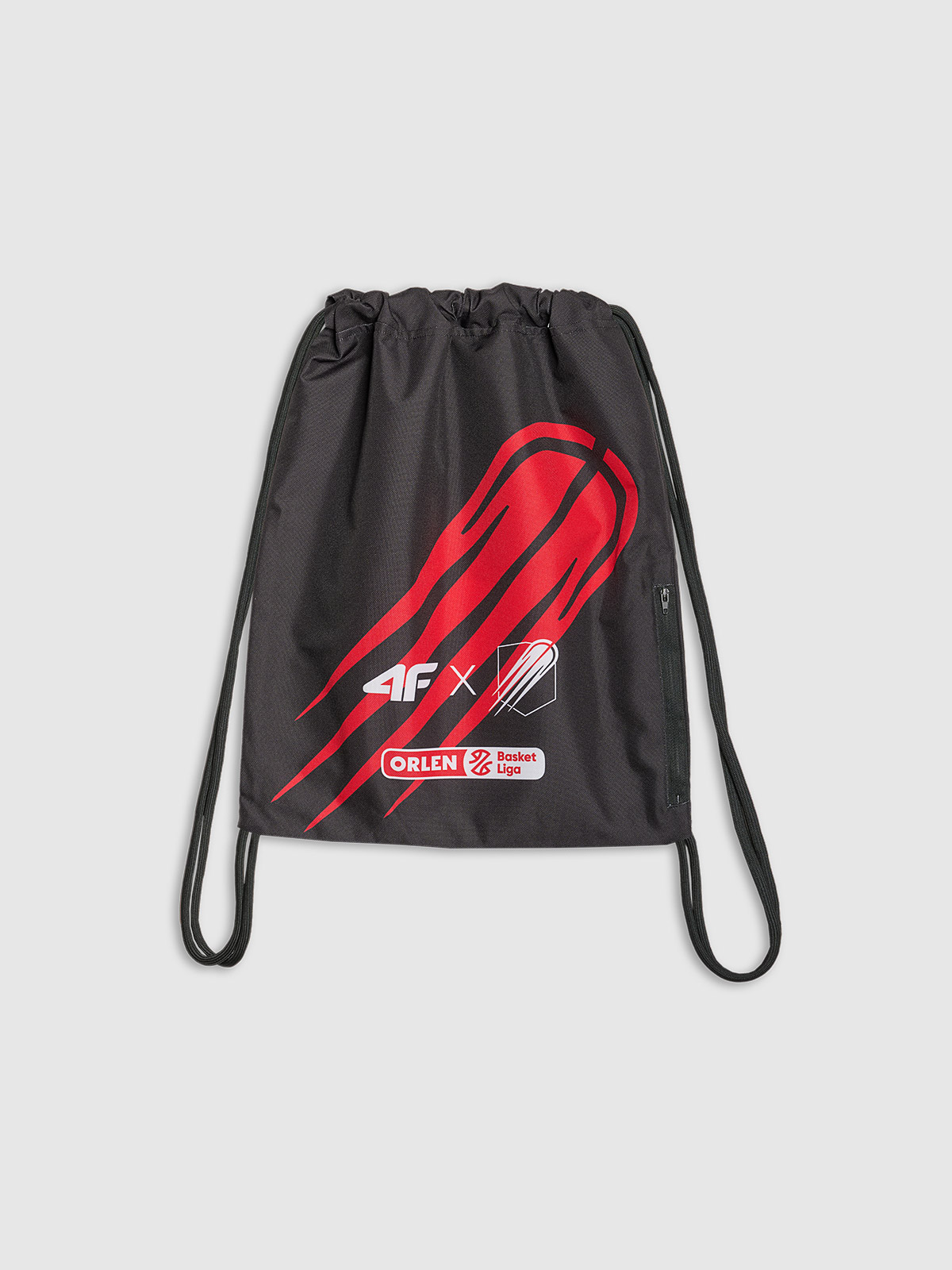 4F Plecak-worek 4F x Czarni Słupsk 24/25 - czarny Uniwersalny