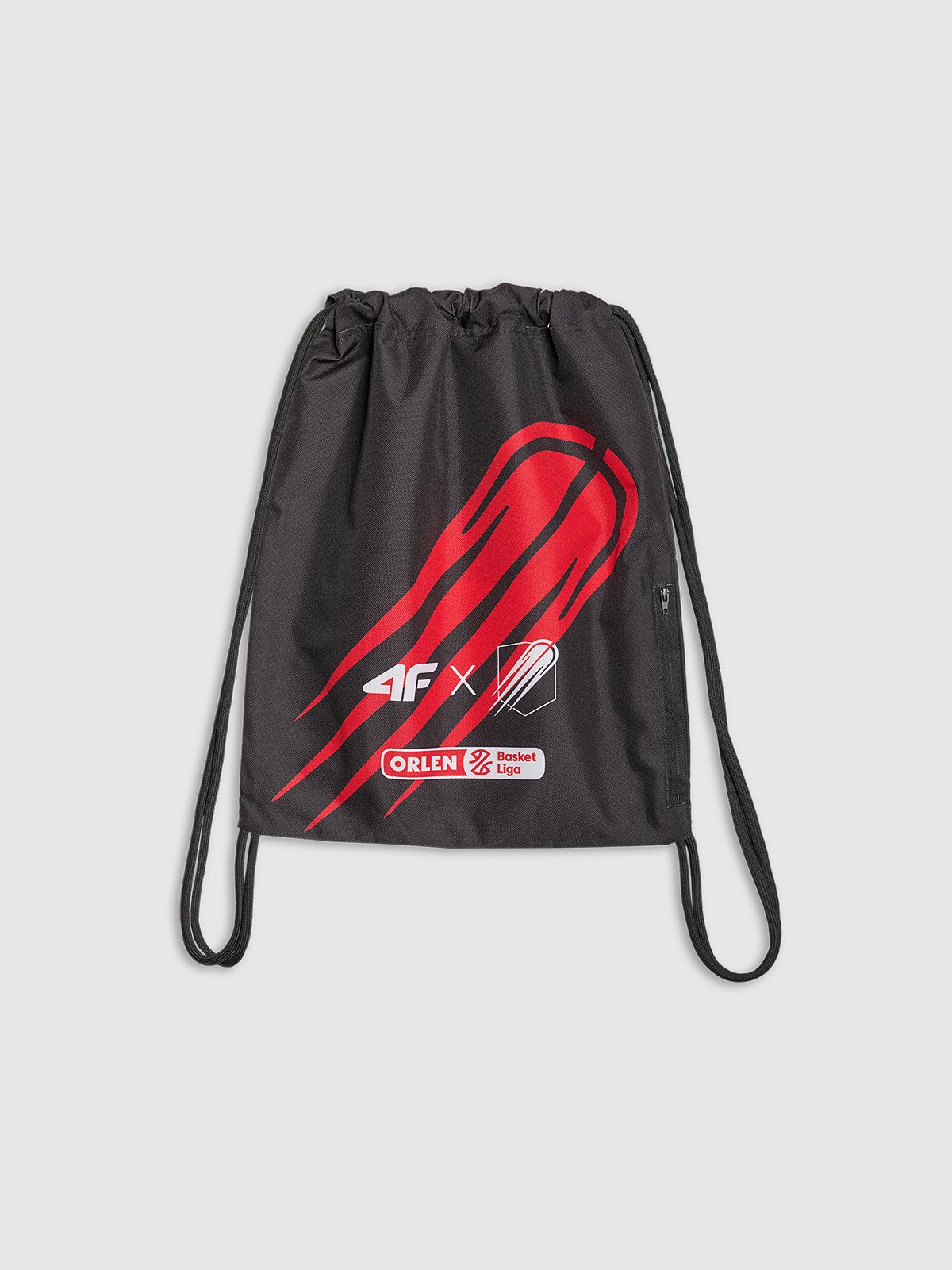 4F Plecak-worek 4F x Czarni Słupsk 24/25 - czarny Uniwersalny