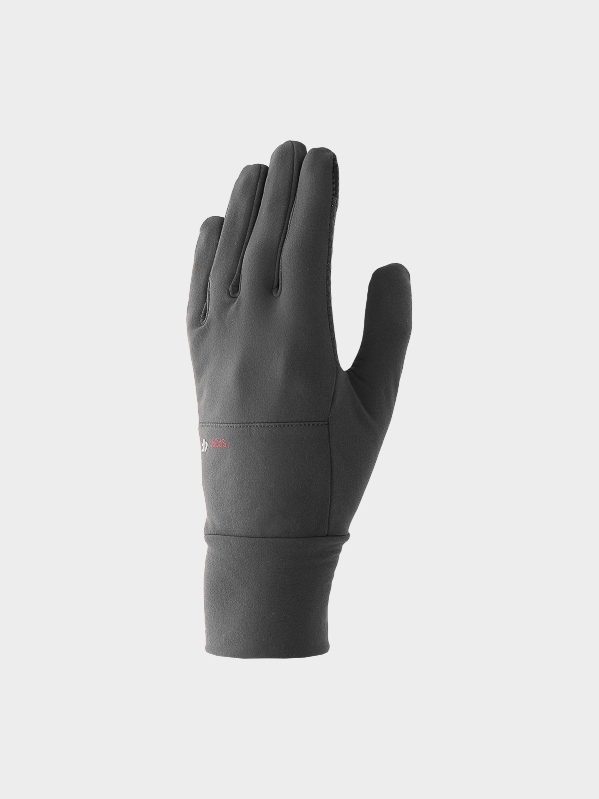 4F Rękawiczki dzianinowe Touch Screen uniseks - szare M