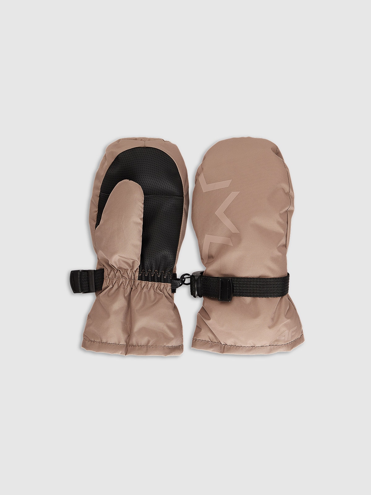 4F Rękawiczki zimowe z jednym palcem dziecięce - brązowe L/XL