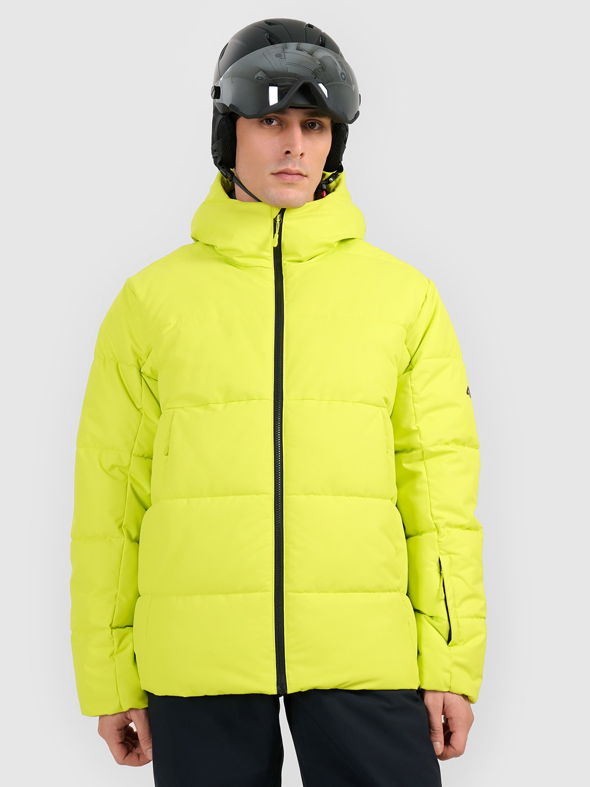 4F Kurtka narciarska membrana 5000 męska - zielona 3XL