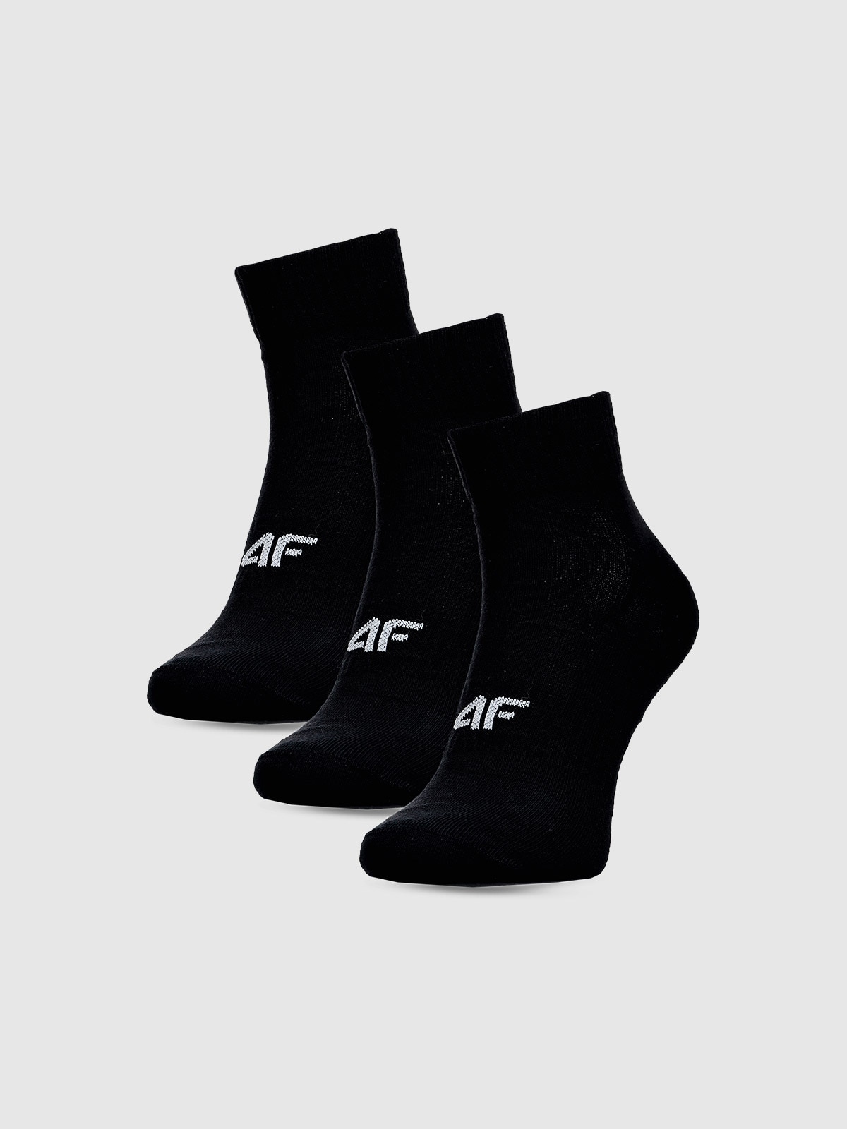 4F Skarpetki casual za kostkę (3-pack) męskie - multikolor 43-46