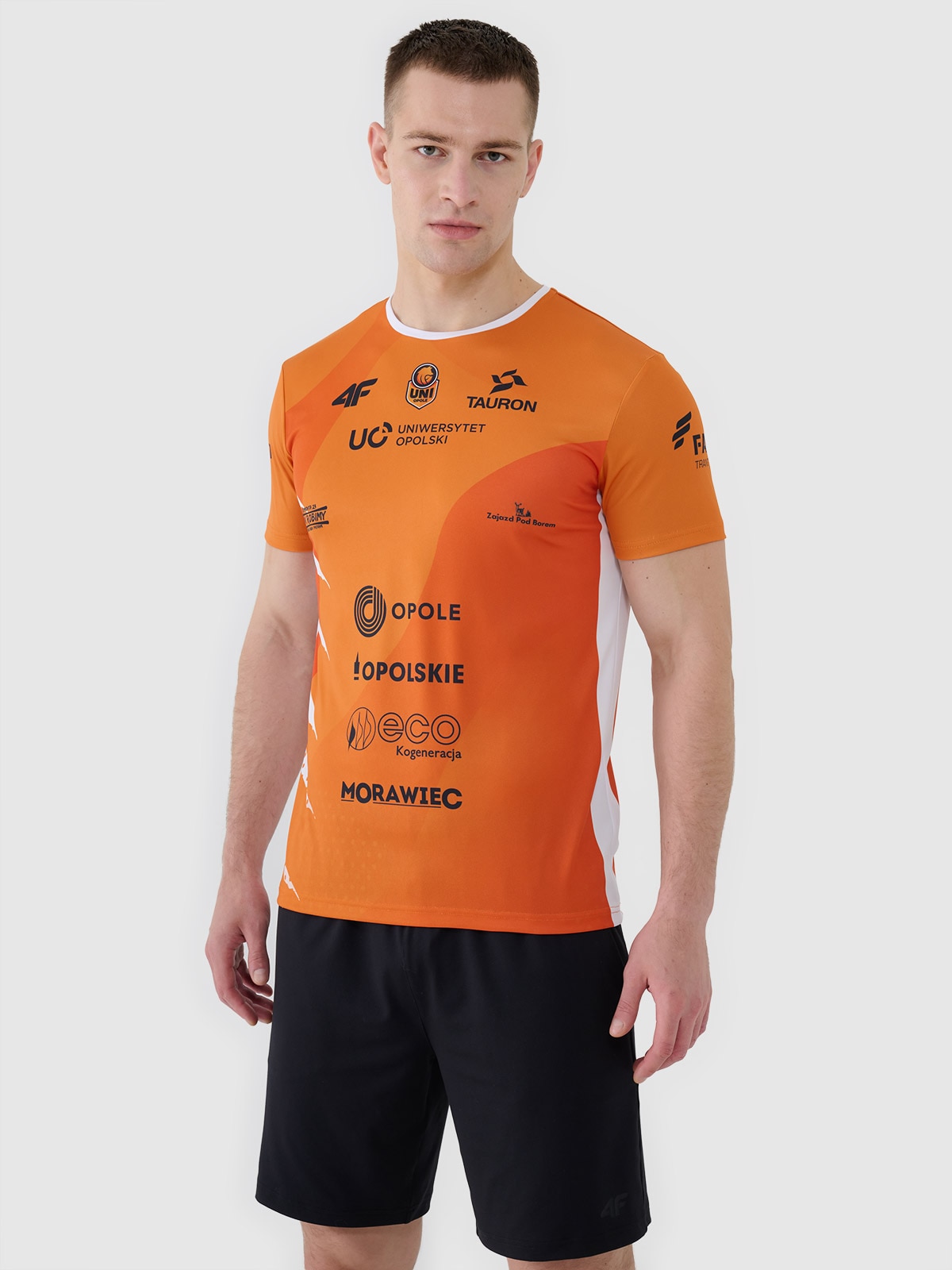 4F Koszulka meczowa replika domowa z sezonu 2024/2025 uniseks 4F x UNI Opole - multikolor M