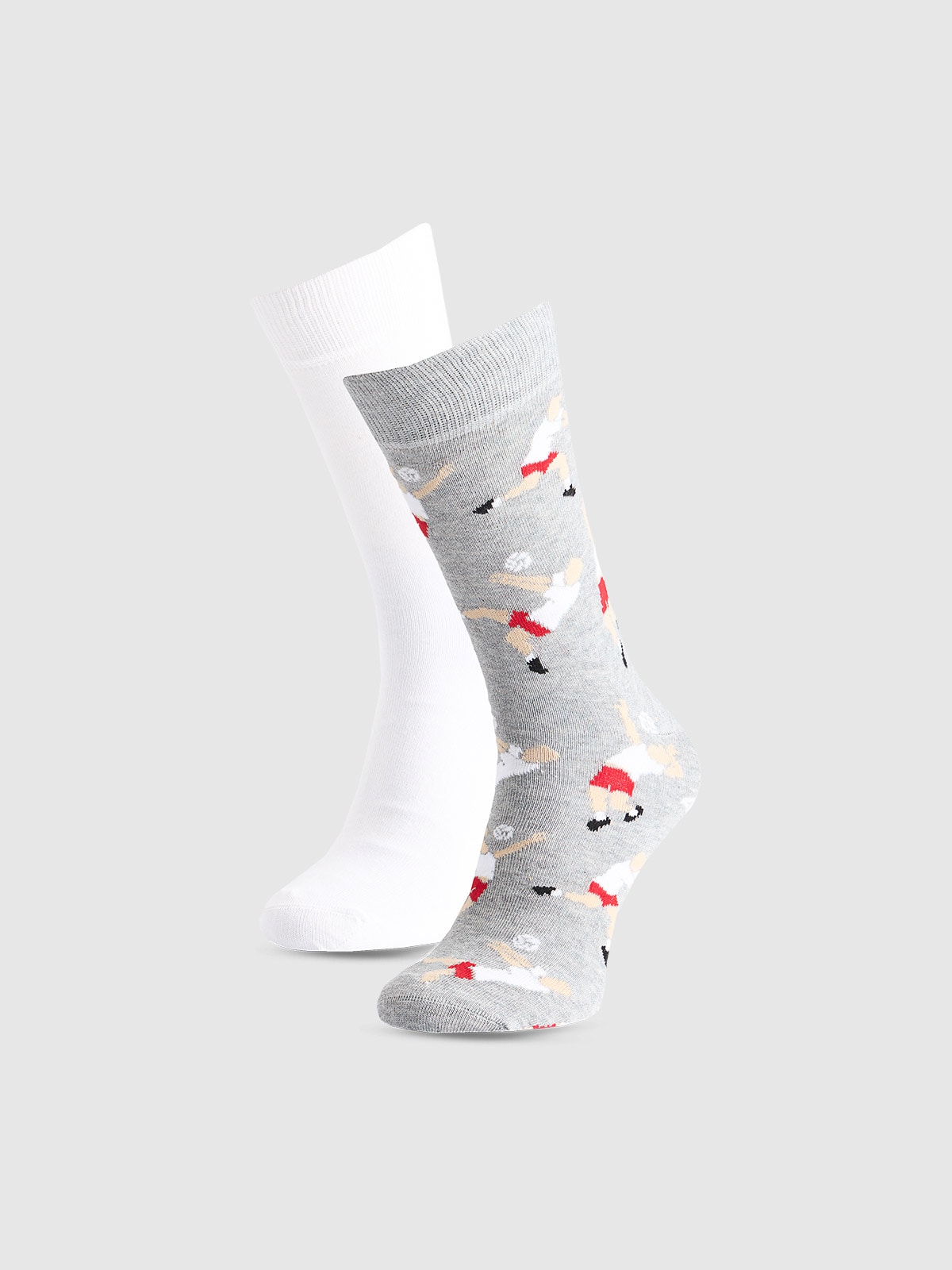 4F Skarpety casual za kostkę (2-pack) uniseks - multikolor 35-38