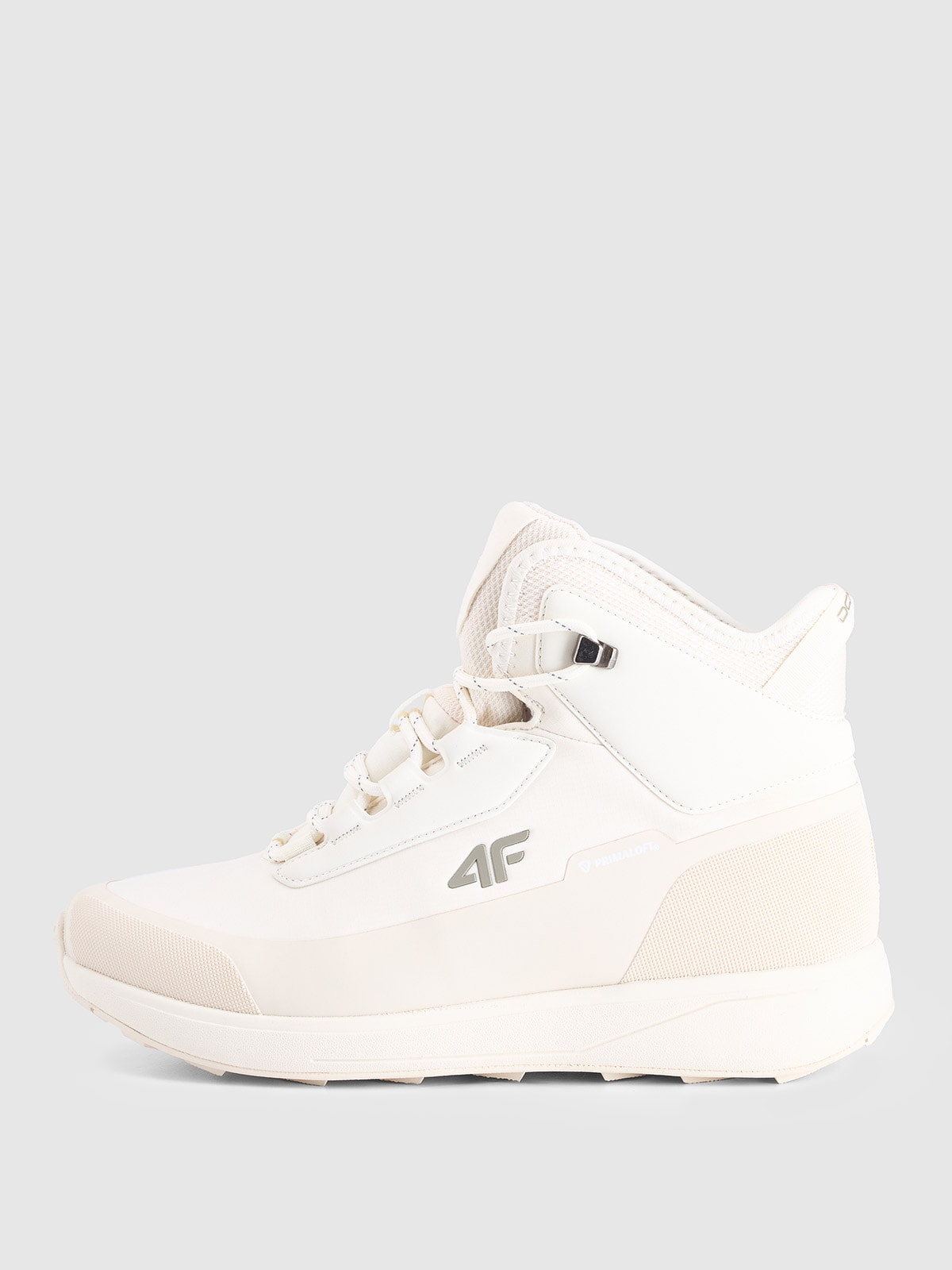 4F Buty zimowe śniegowce DCX z ociepliną Primaloft damskie - kremowe 37