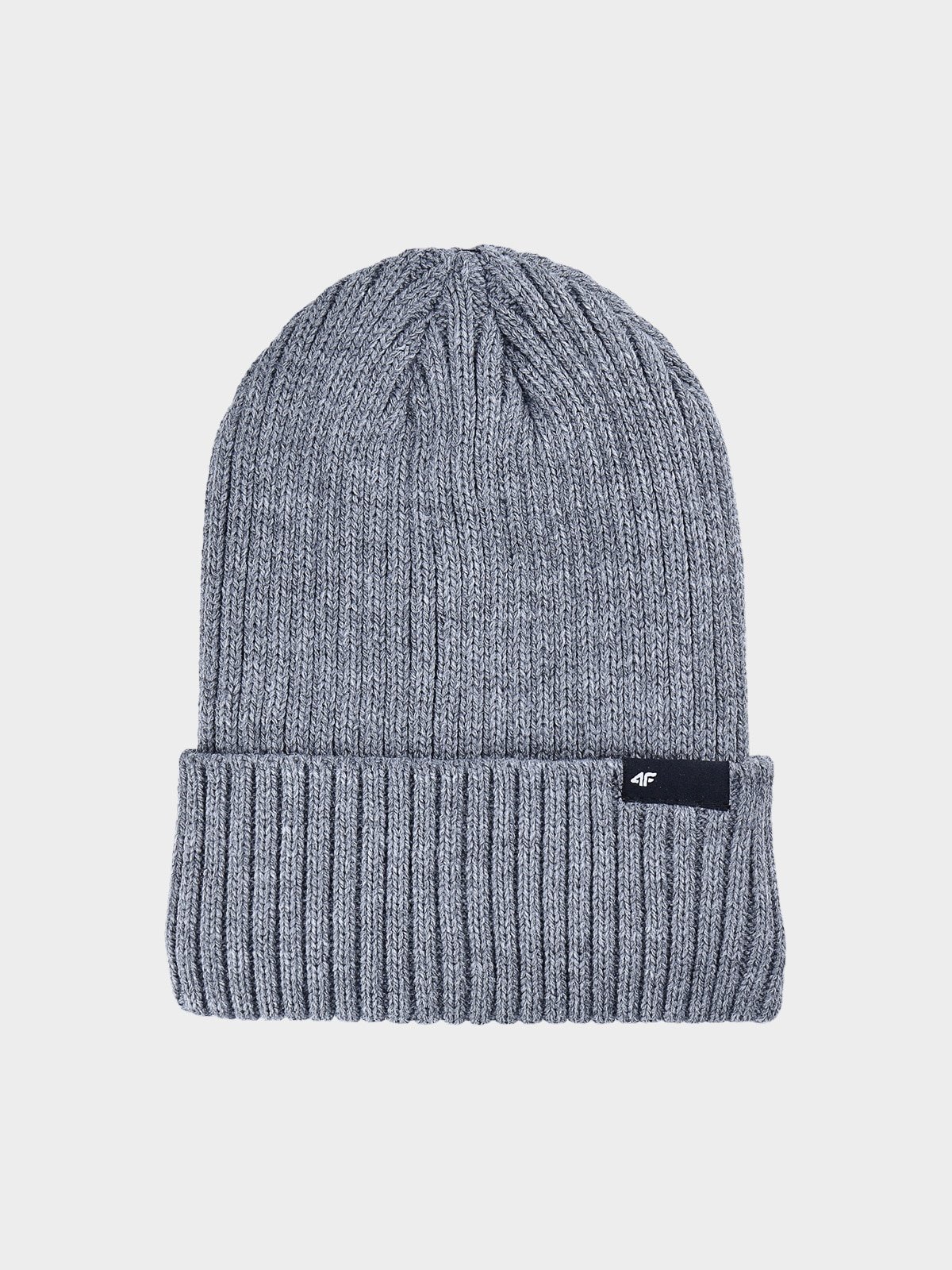 4F Czapka zimowa męska - szara M