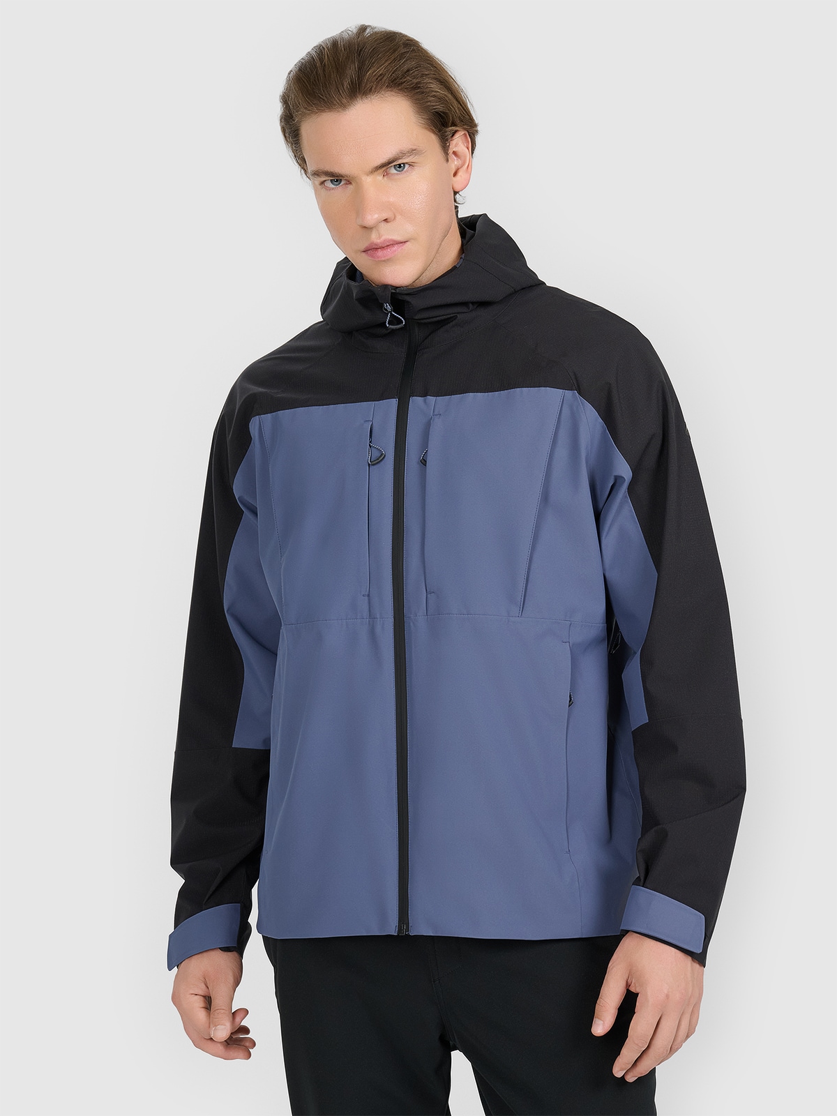 4F Kurtka trekkingowa membrana 10000 męska - granatowa 3XL