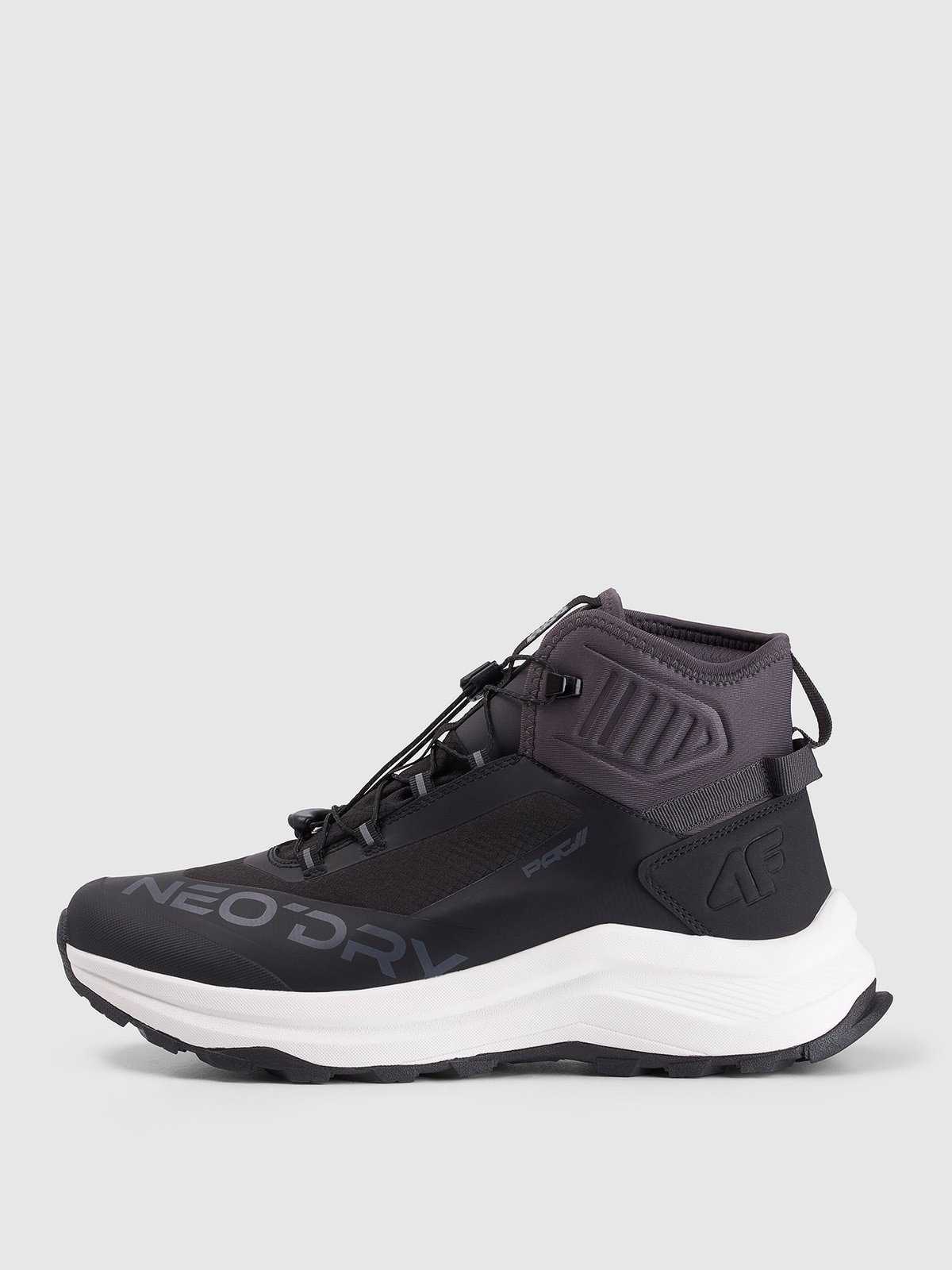 4F Wysokie buty trekkingowe PAG 2 z membraną męskie - czarne 43