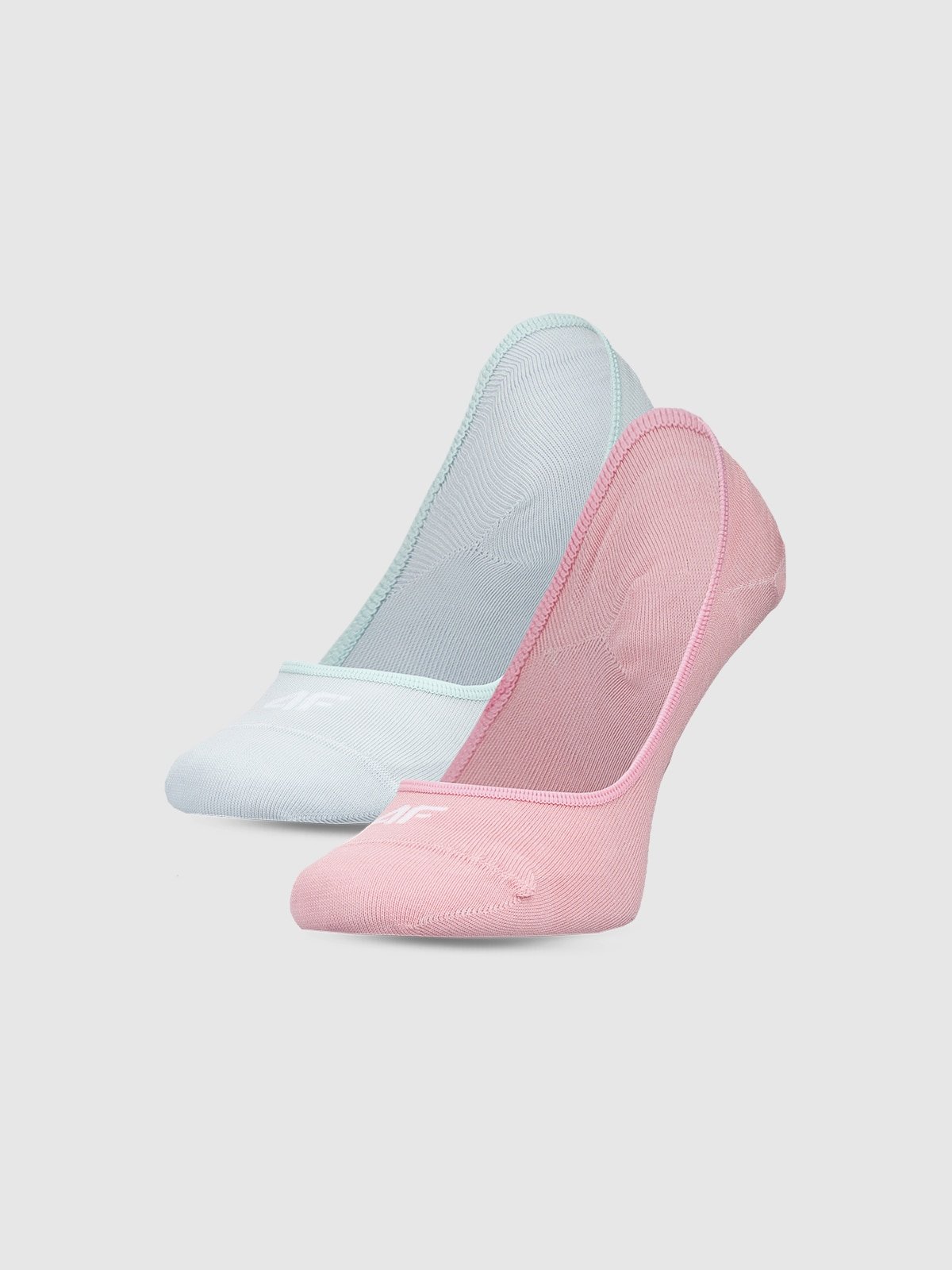 4F Skarpetki casual niewidoczne (2-pack) damskie - multikolor 35-38